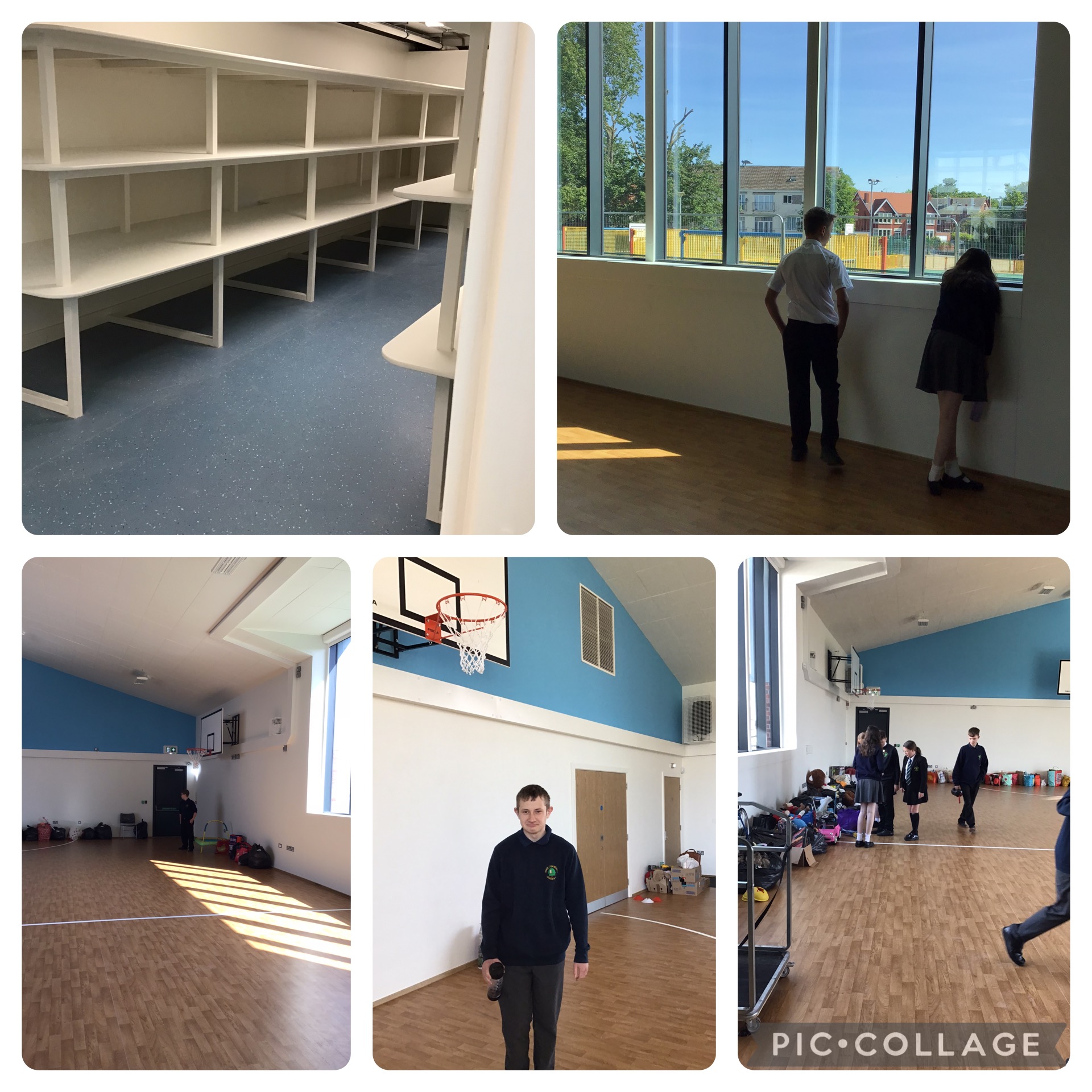 Image of We had a glimpse of our new sports hall
