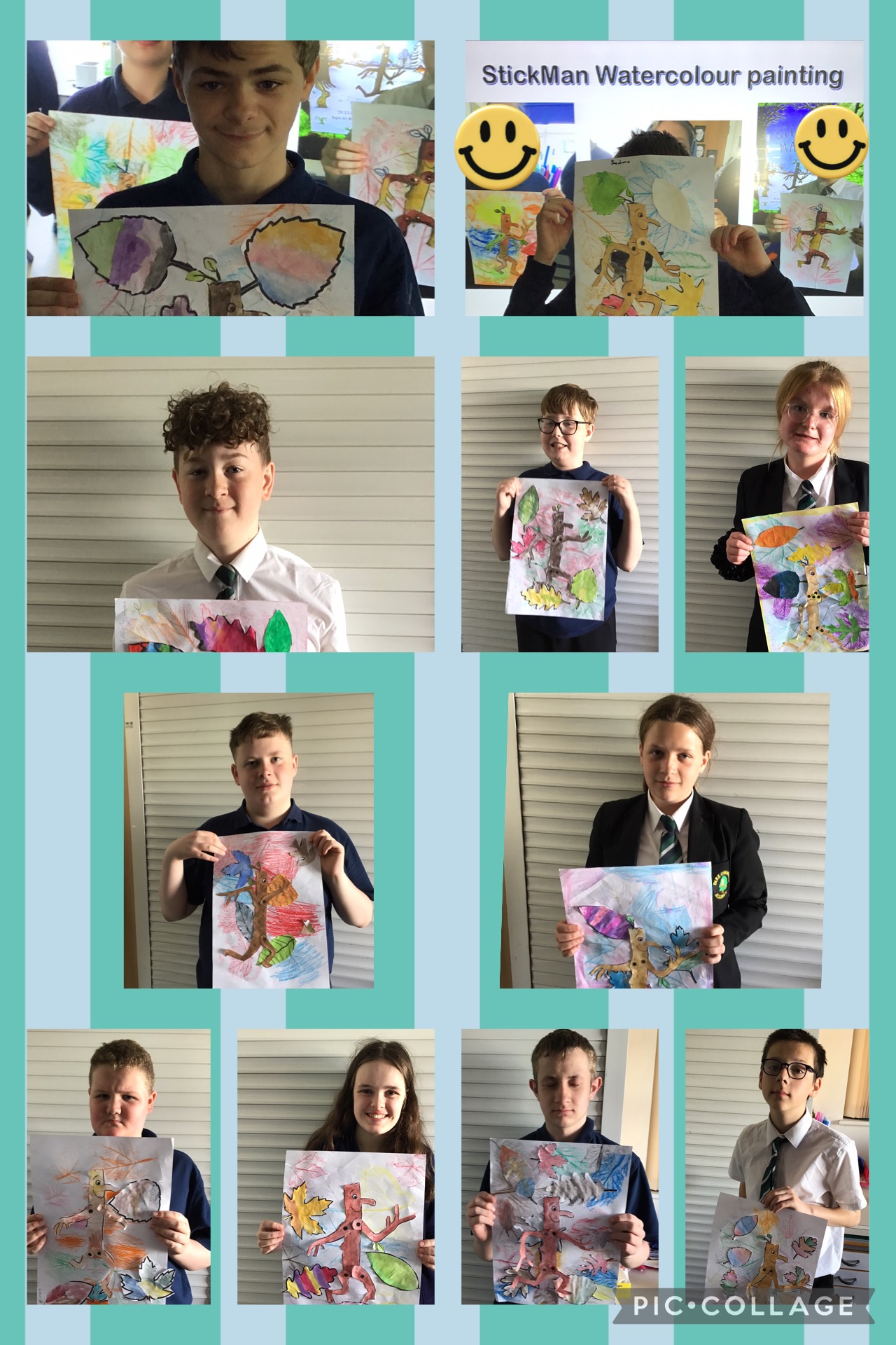 Image of Creating our own stickmen in Art