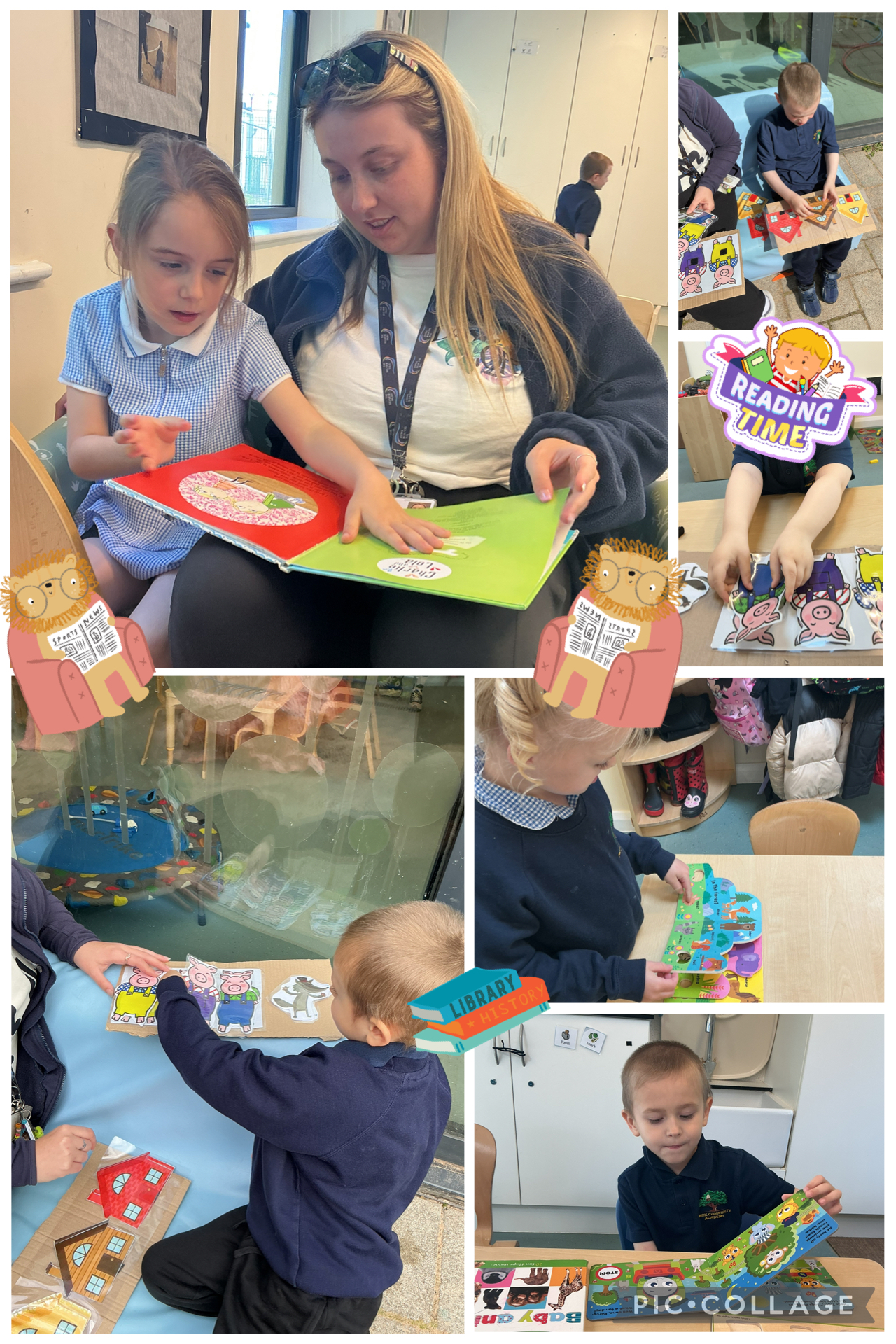 Image of Developing a love of reading
