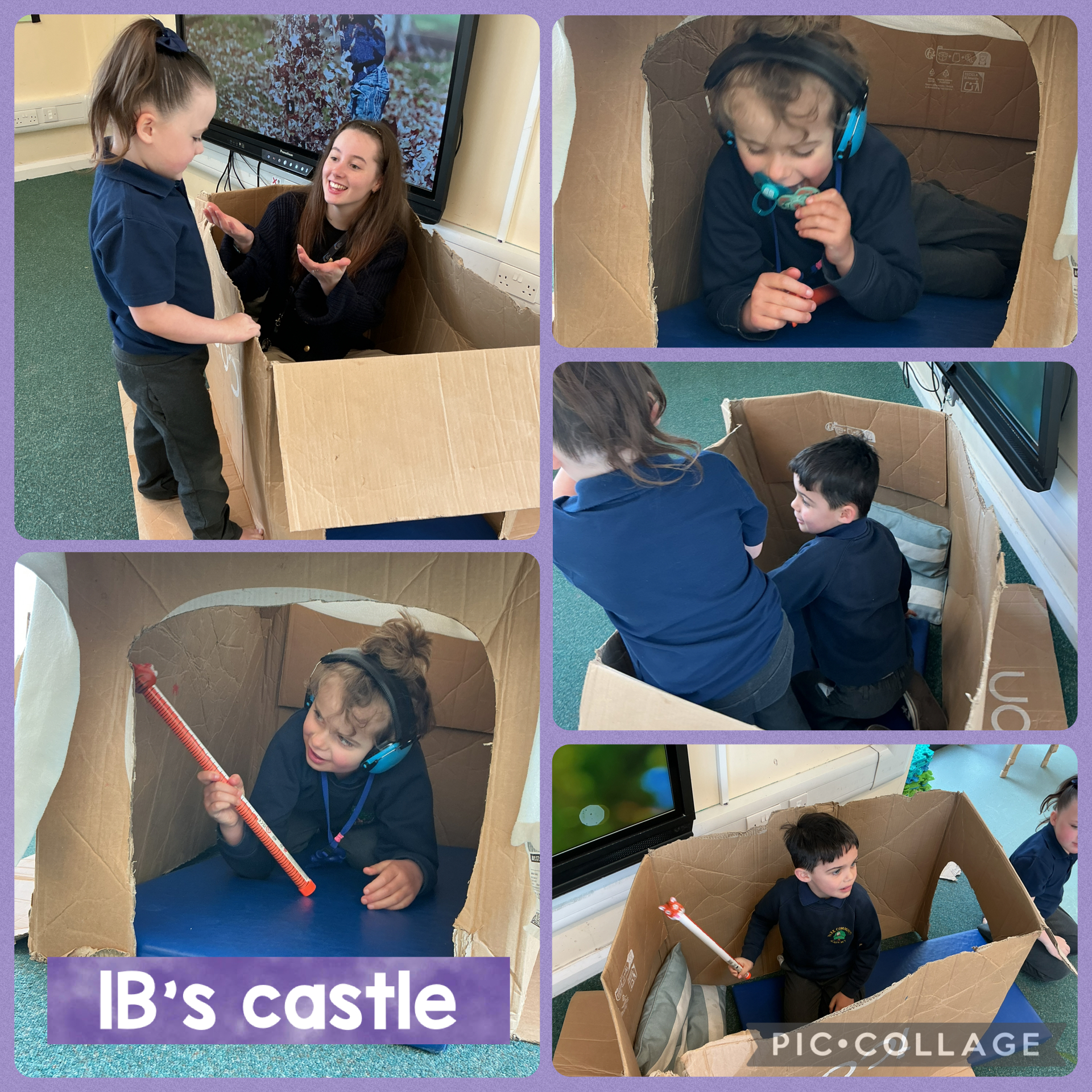 Image of Making a den! 