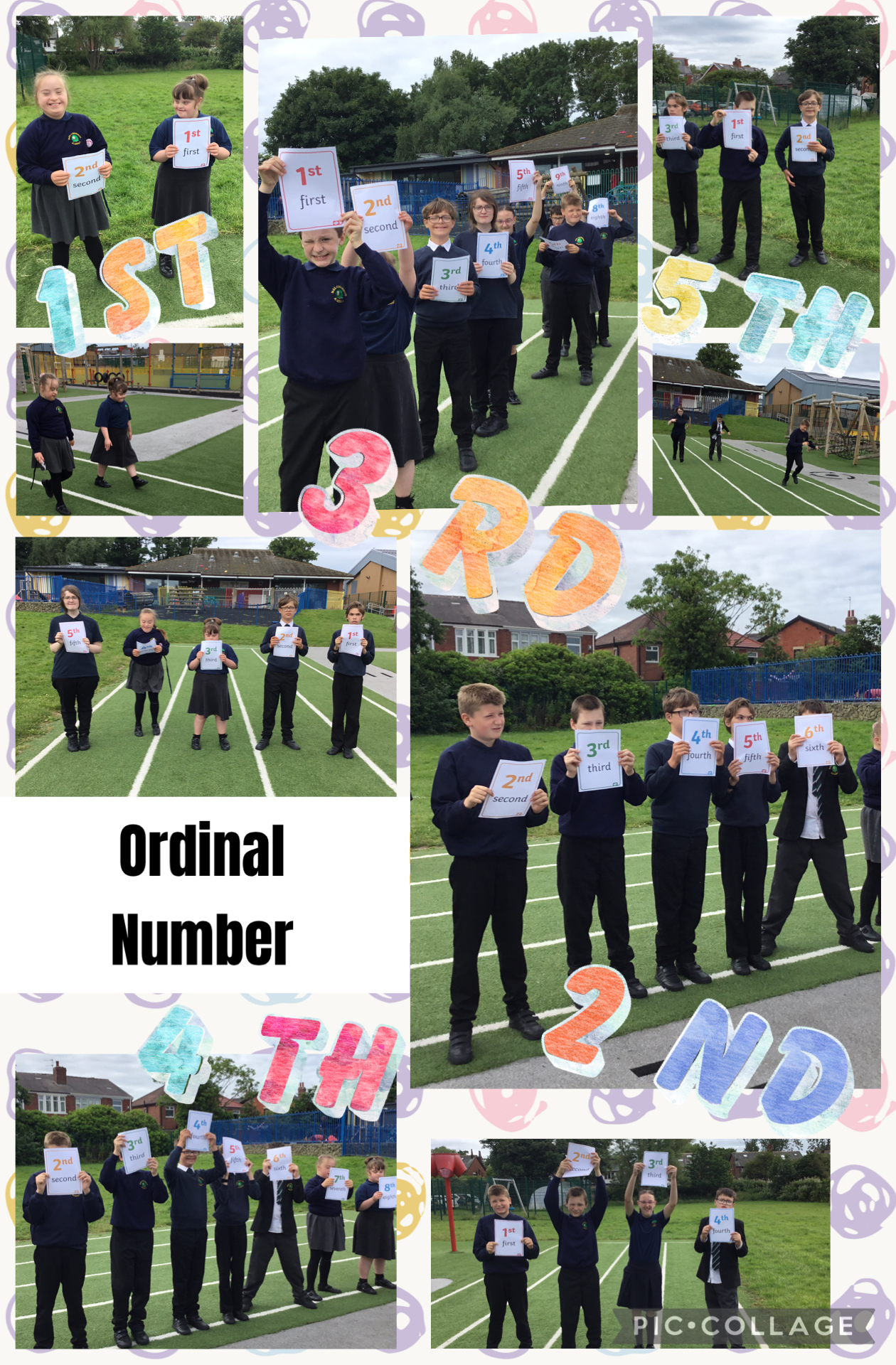 Image of Ordinal Numbers in Maths