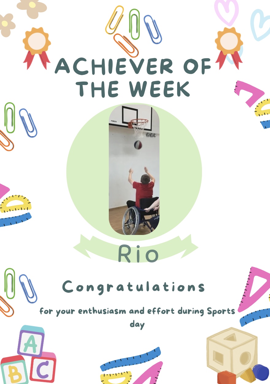Image of Achiever of the week