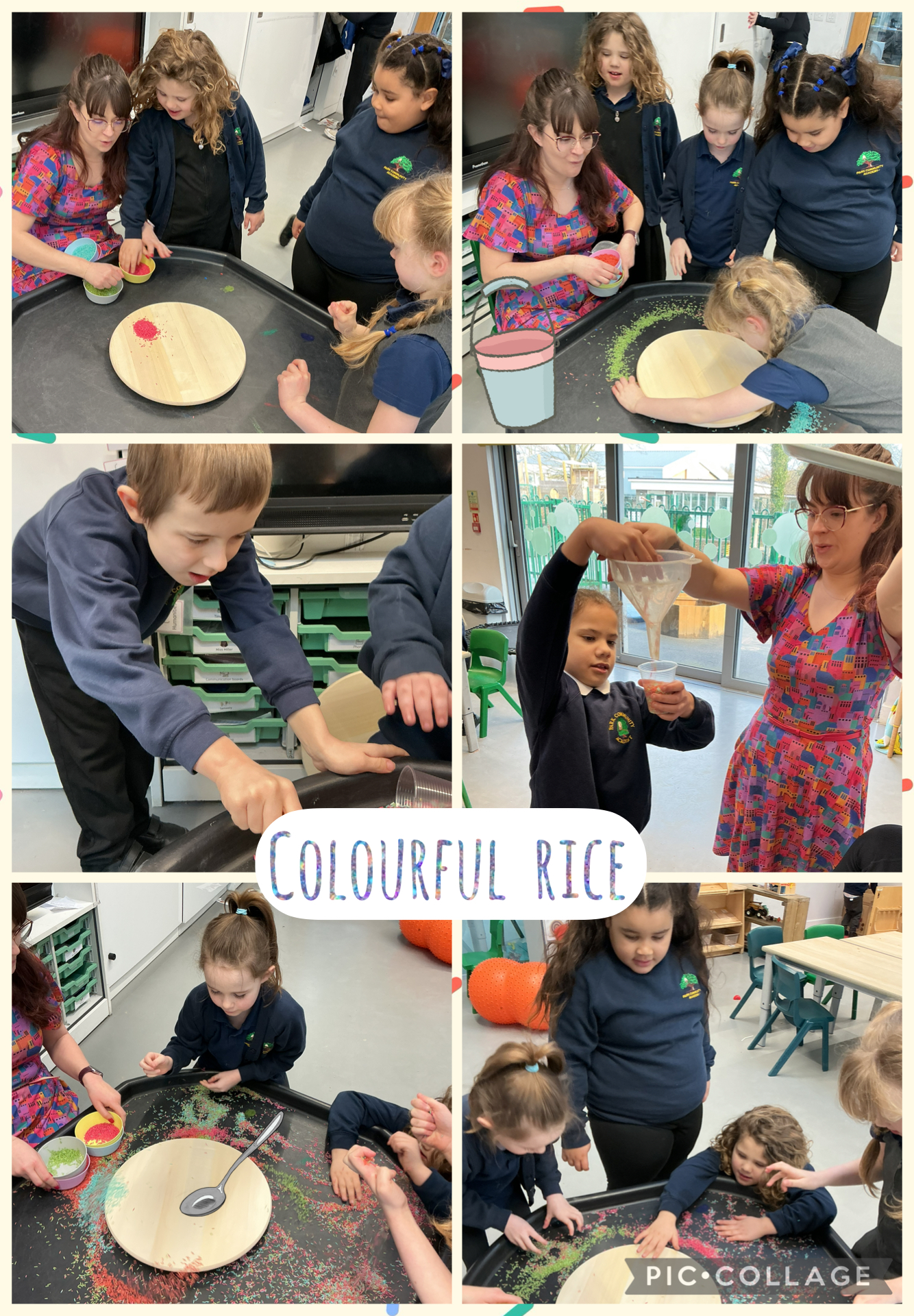 Image of Colourful Rice!