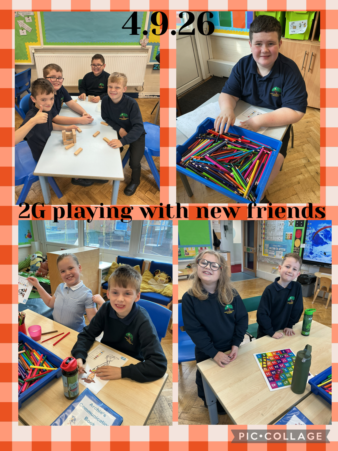 Image of Games and getting to know our new friends! 