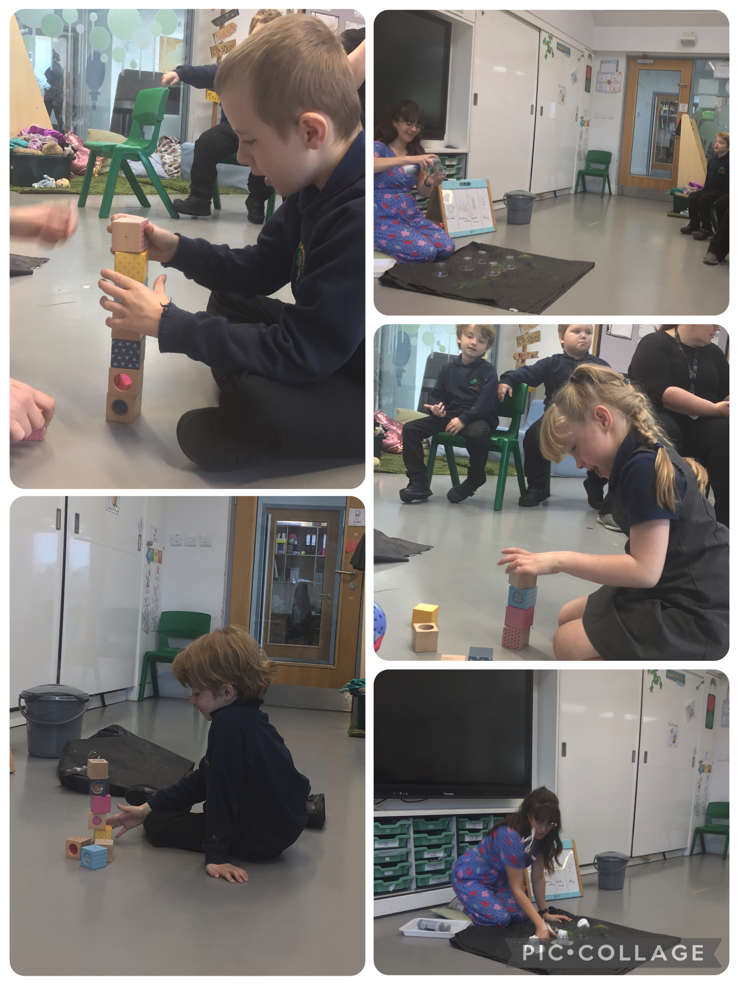 Image of STEM: building a tower