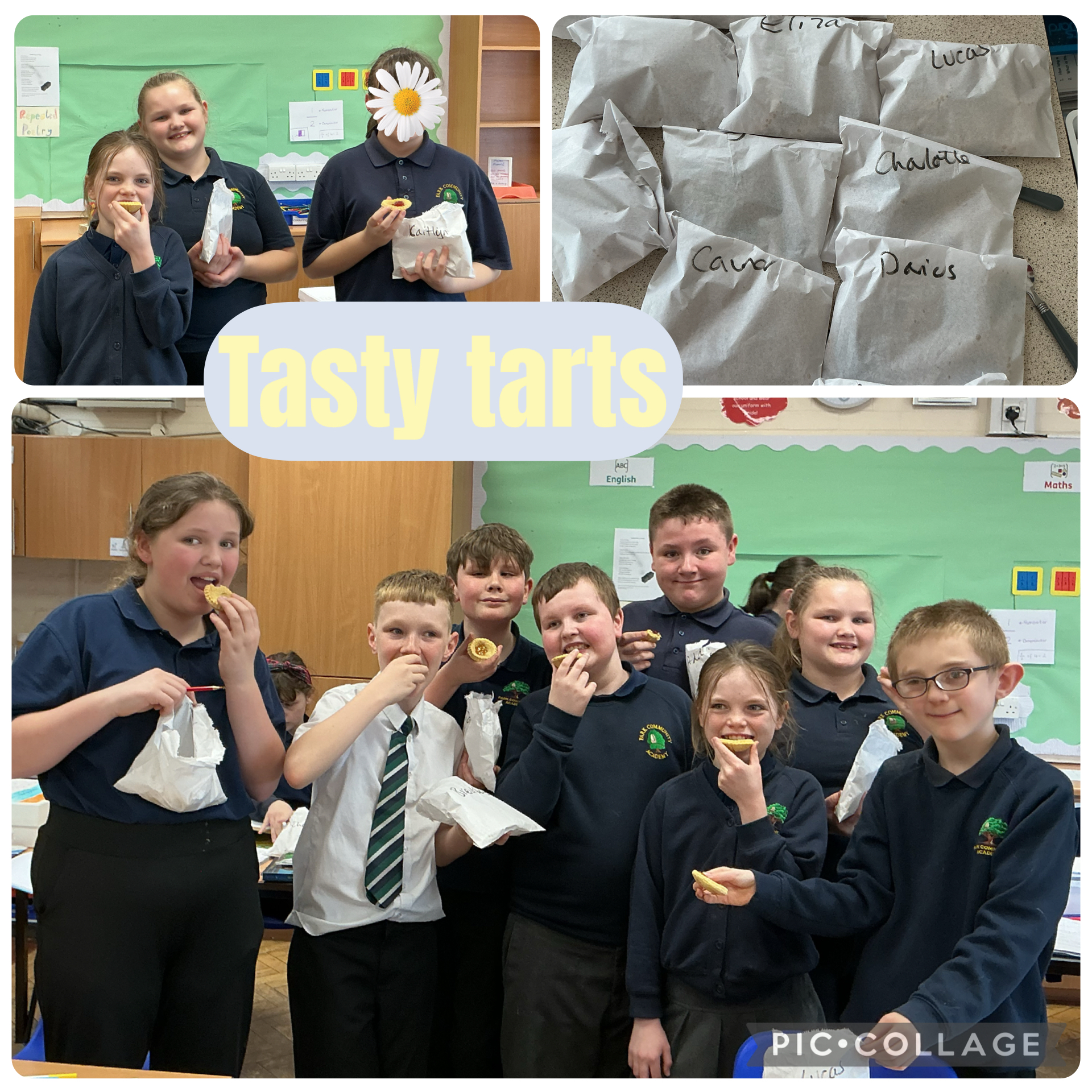 Image of The pastry had become tasty tarts!