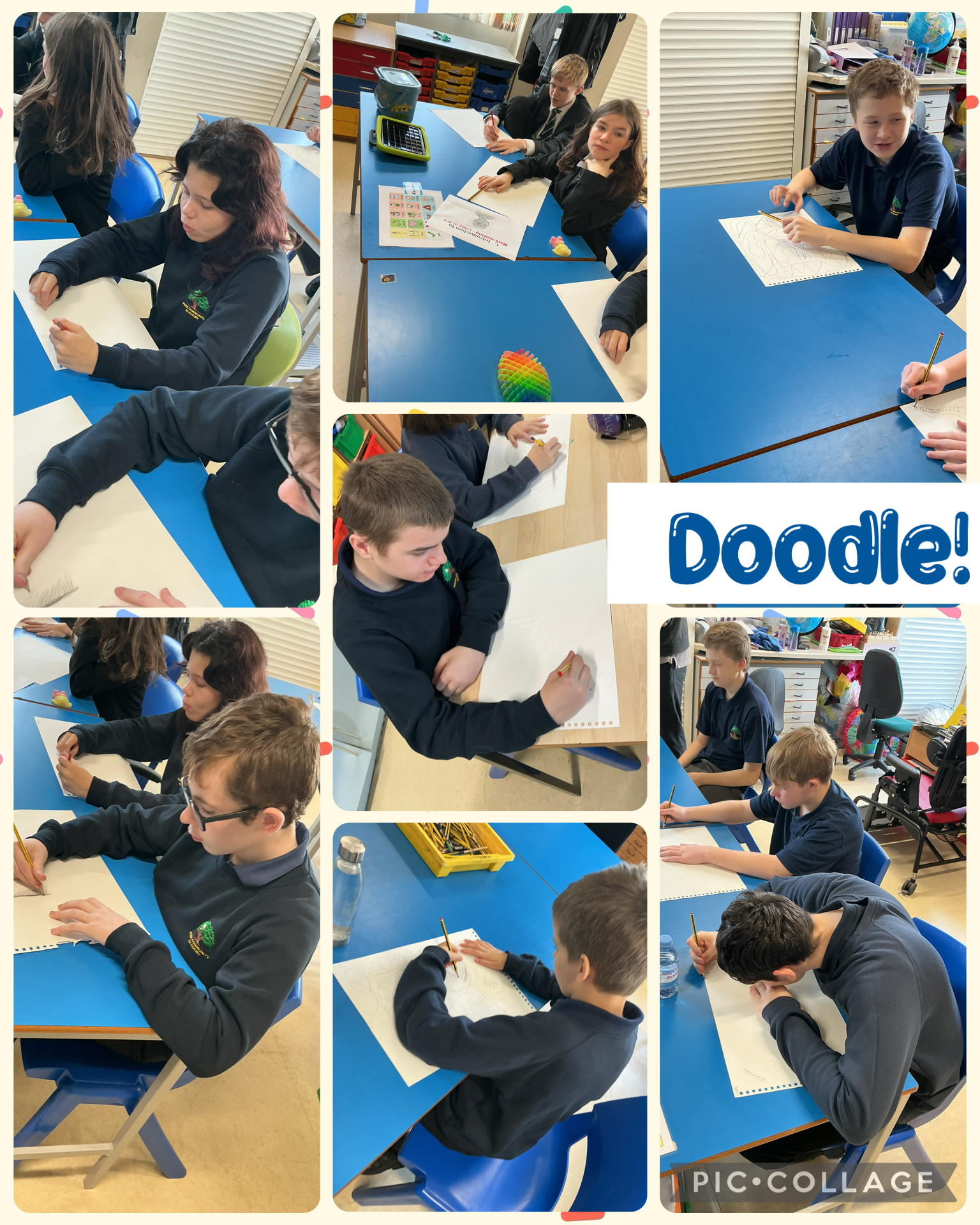 Image of Scribbles vs doodles! 