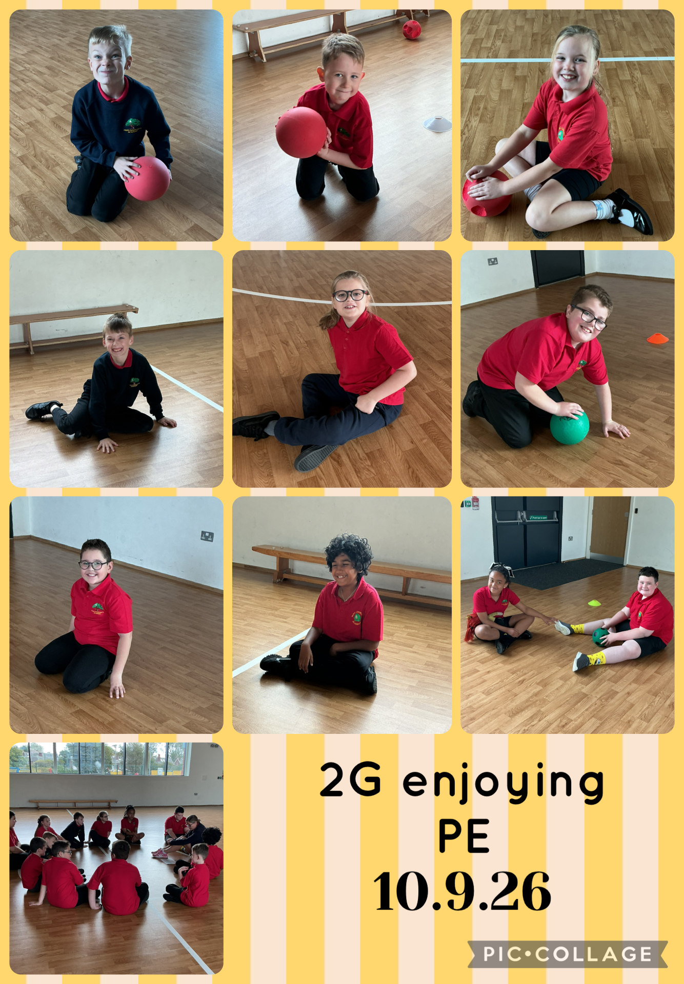 Image of 2G enjoying PE ☺️