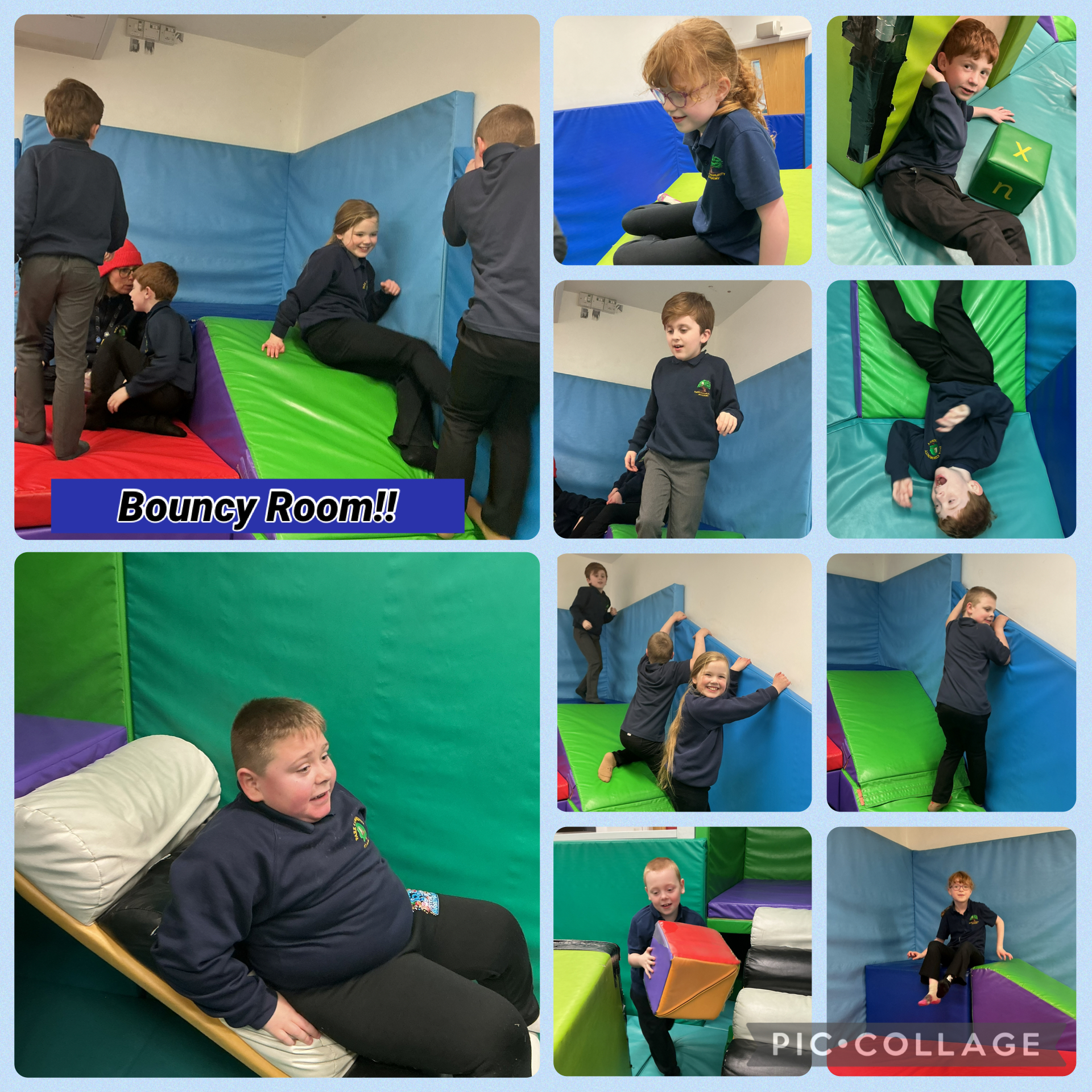 Image of Friday afternoon fun in the bouncy room