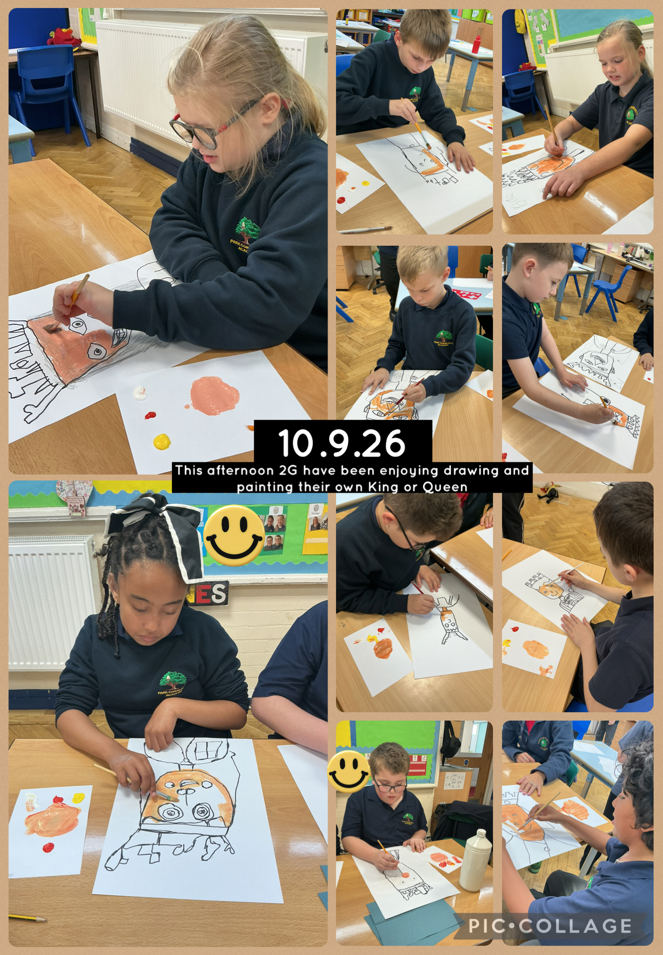 Image of Our Art Lesson!