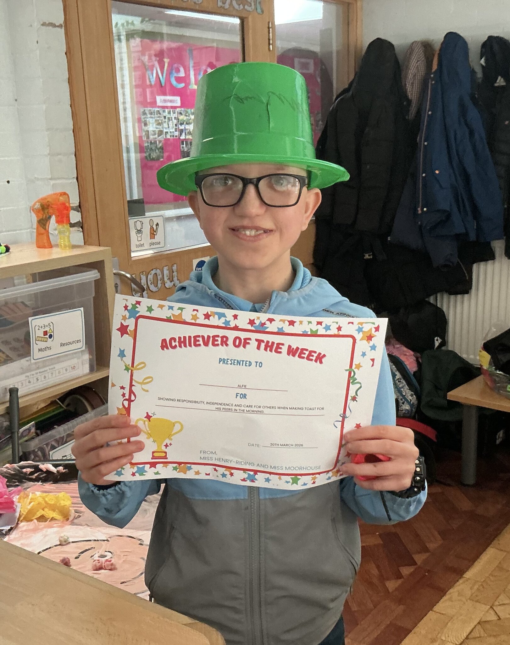 Image of Achiever of the week, 