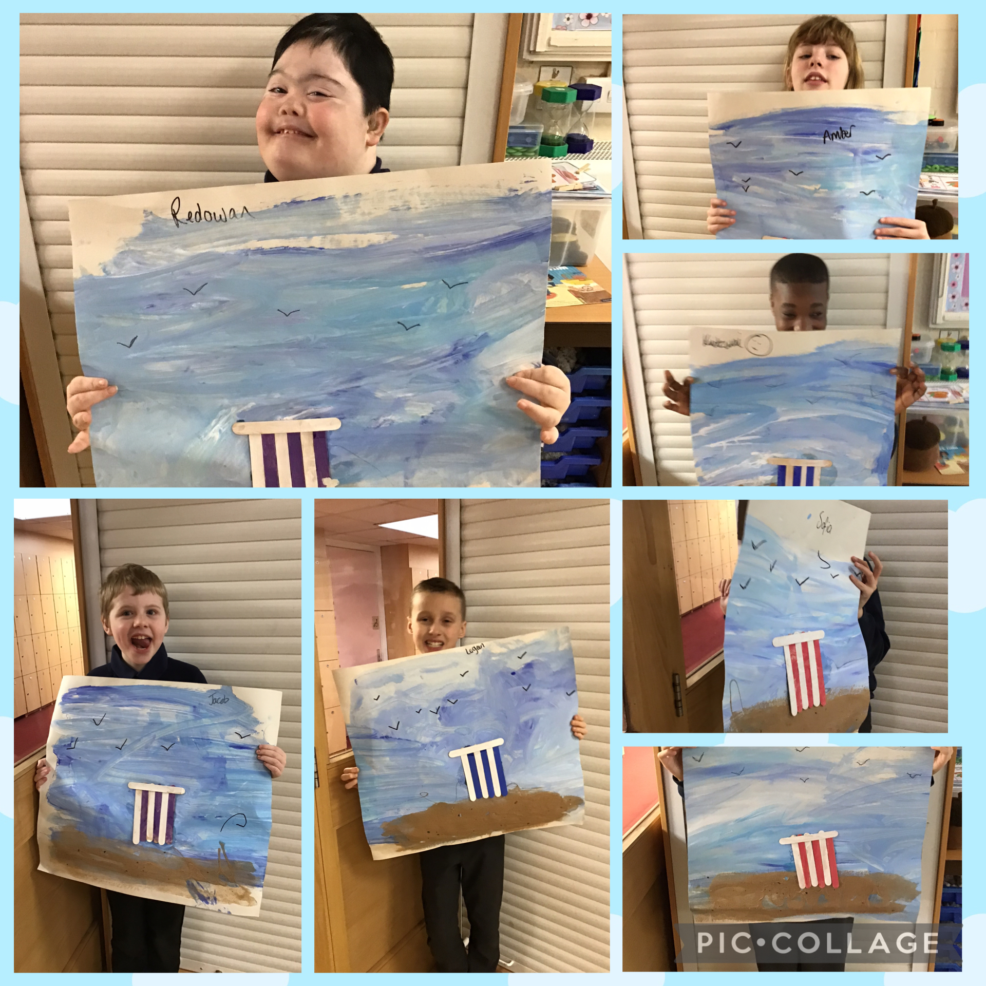 Image of 3T are very proud of their artwork