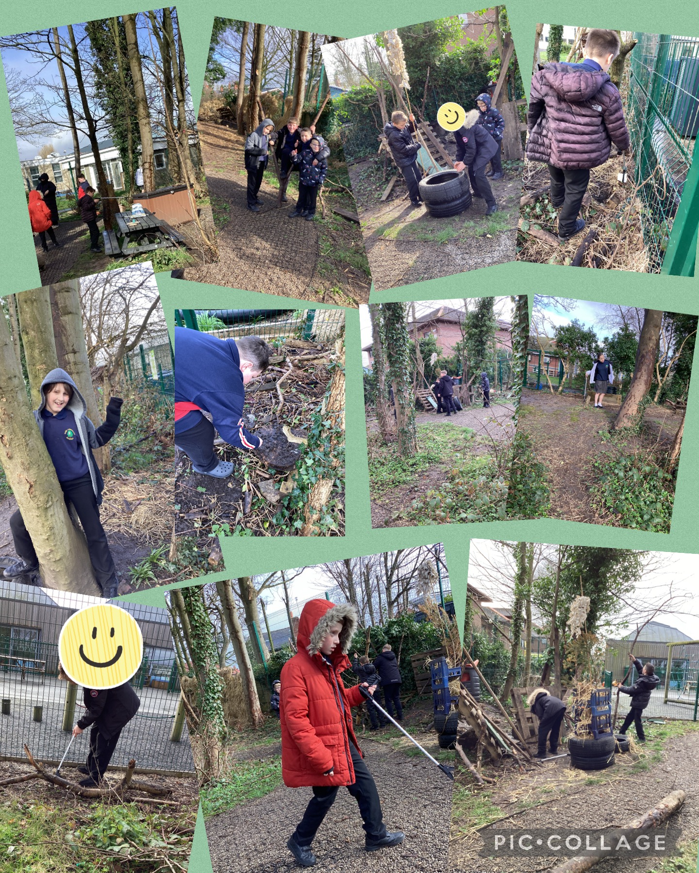 Image of Forest School with 2B