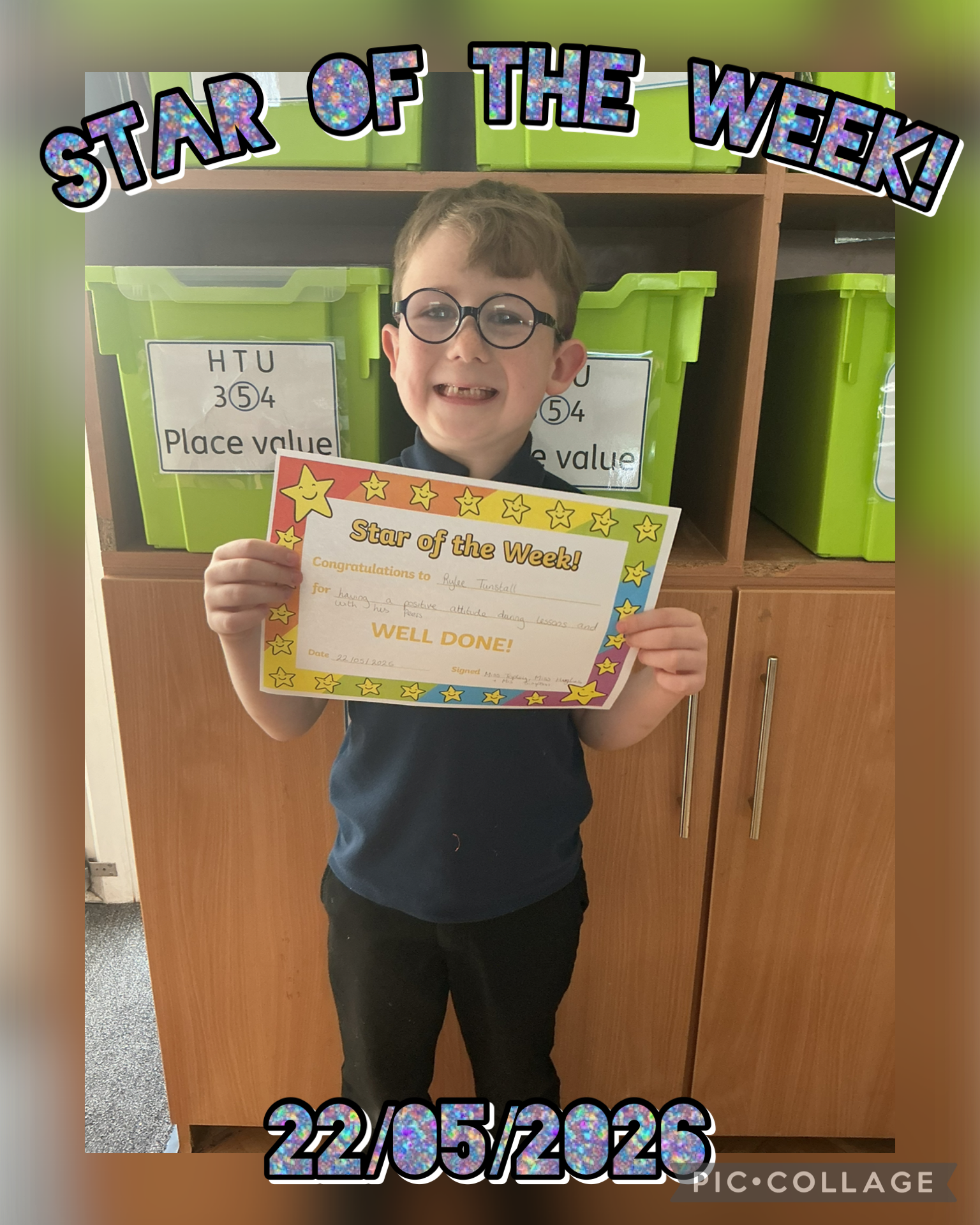 Image of Star of the week!