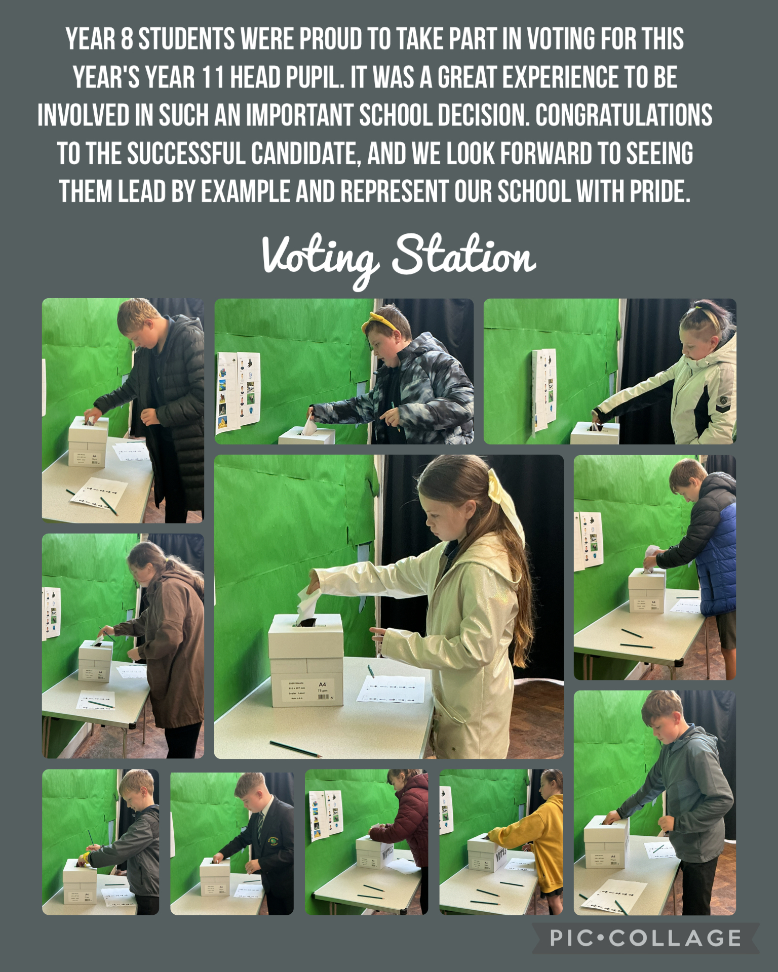 Image of Head pupil voting