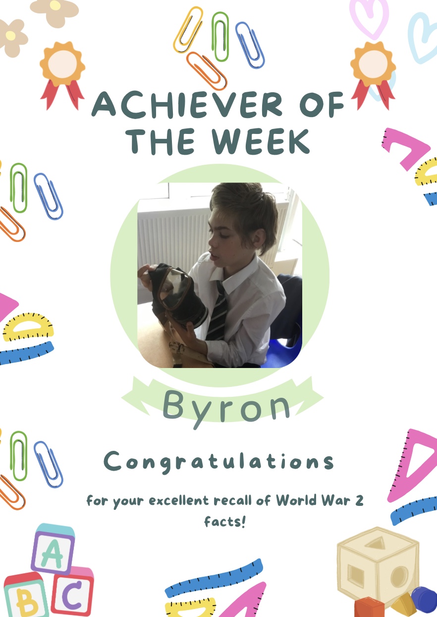 Image of Achiever of the week