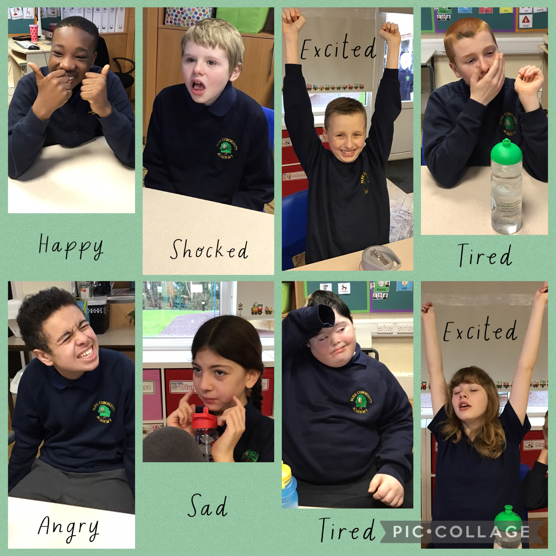 Image of Miming emotions in drama 