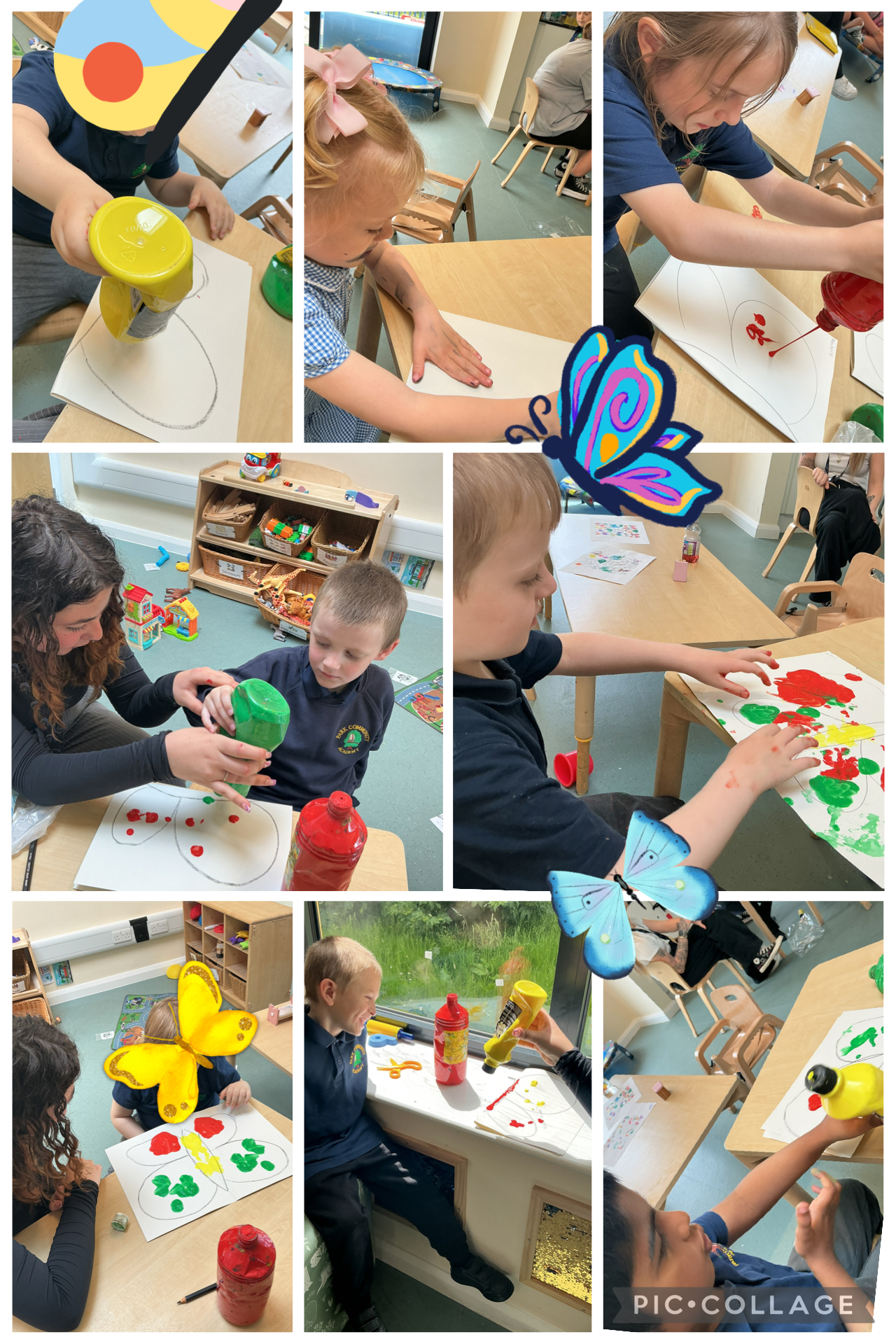 Image of Butterfly painting