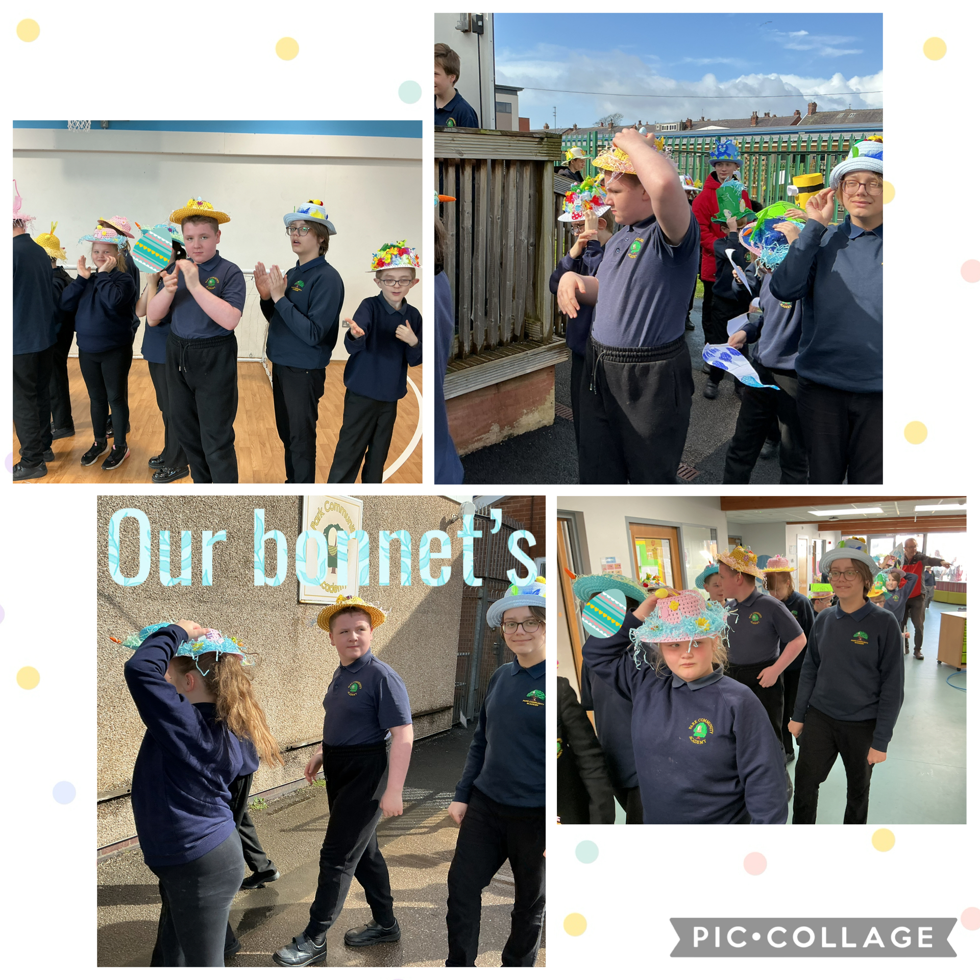 Image of Easter bonnet parade 