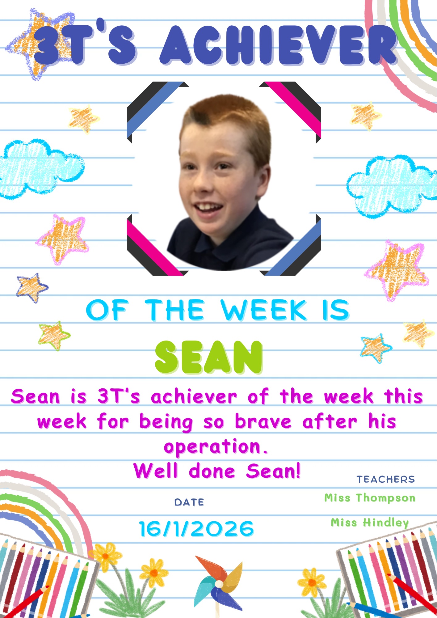 Image of ⭐️ Achiever of the week ⭐️