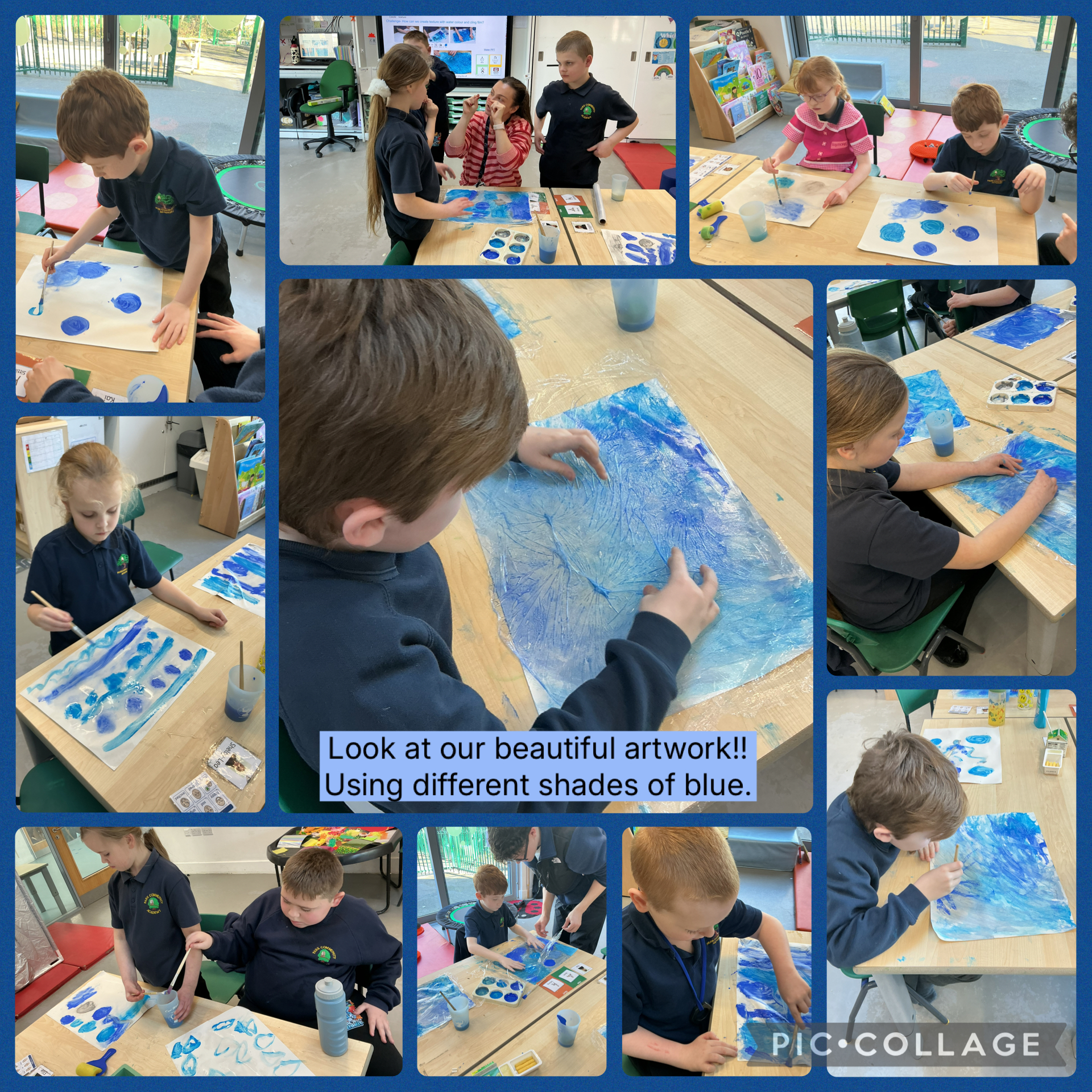 Image of Look at our art work!!