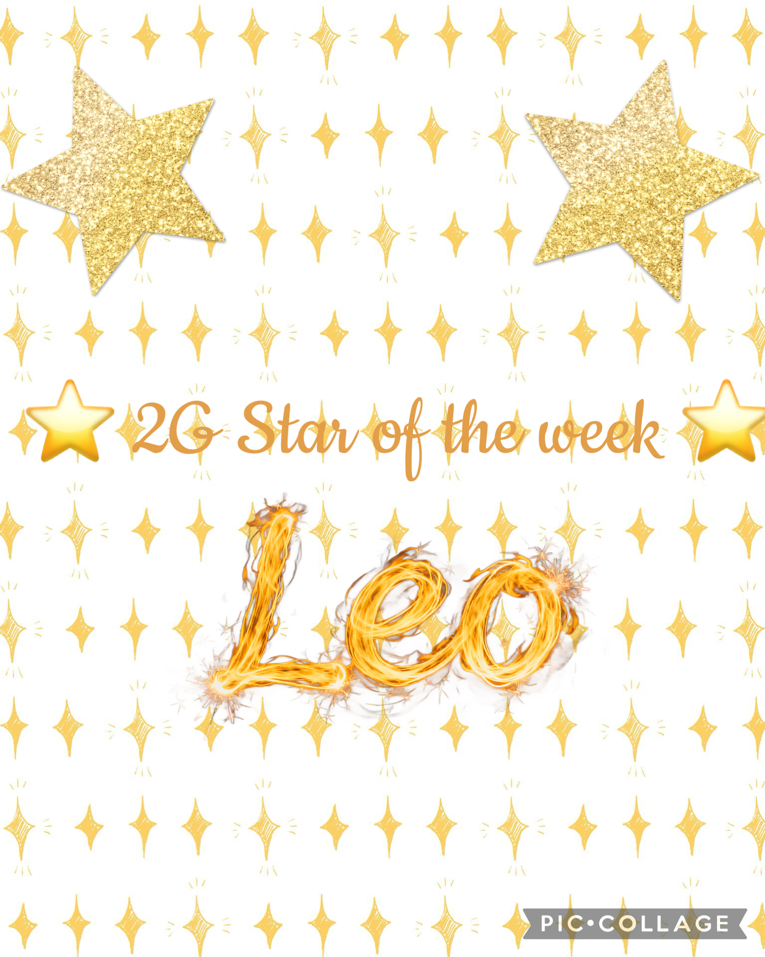 Image of 2G Star of the week ⭐