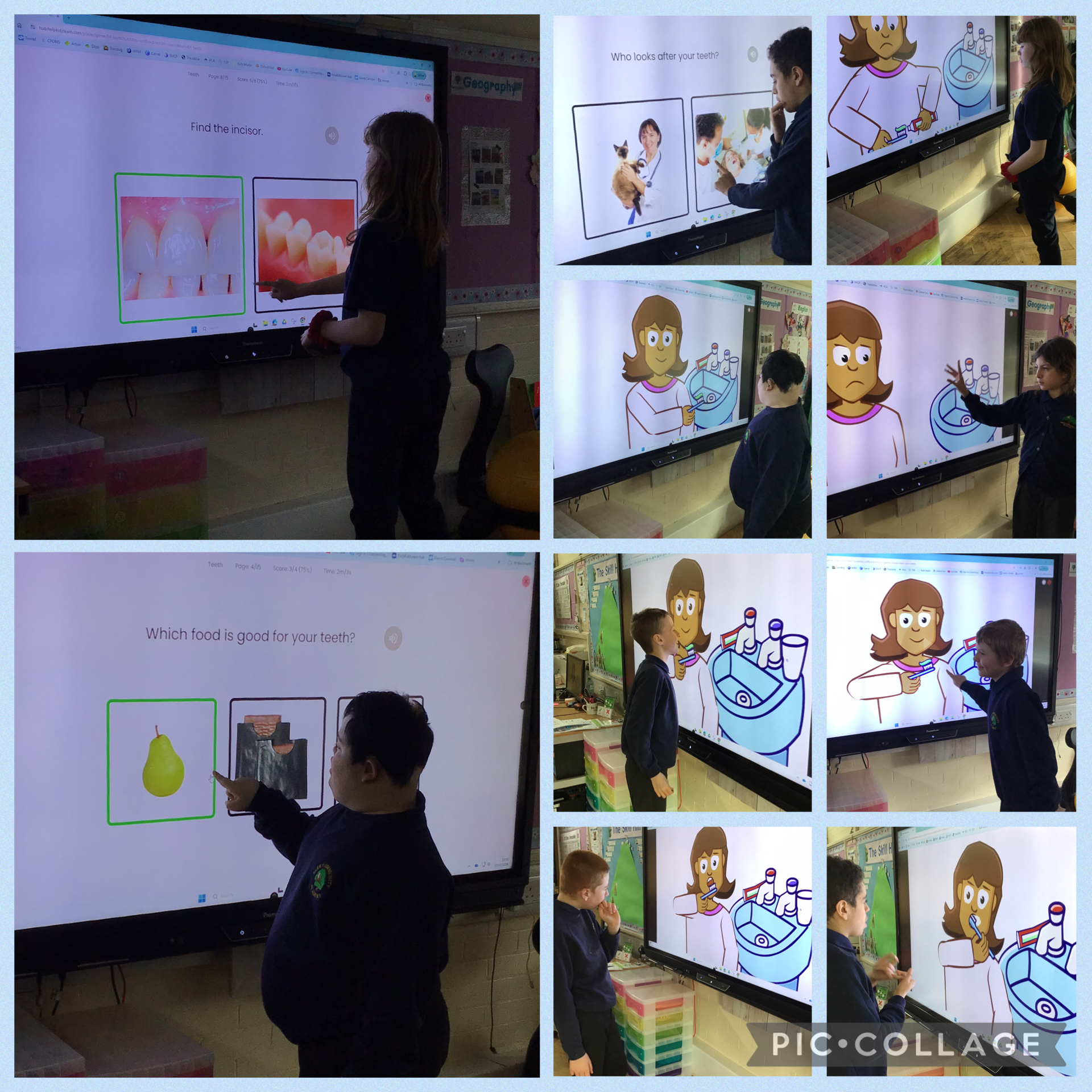 Image of In science we are learning about teeth 