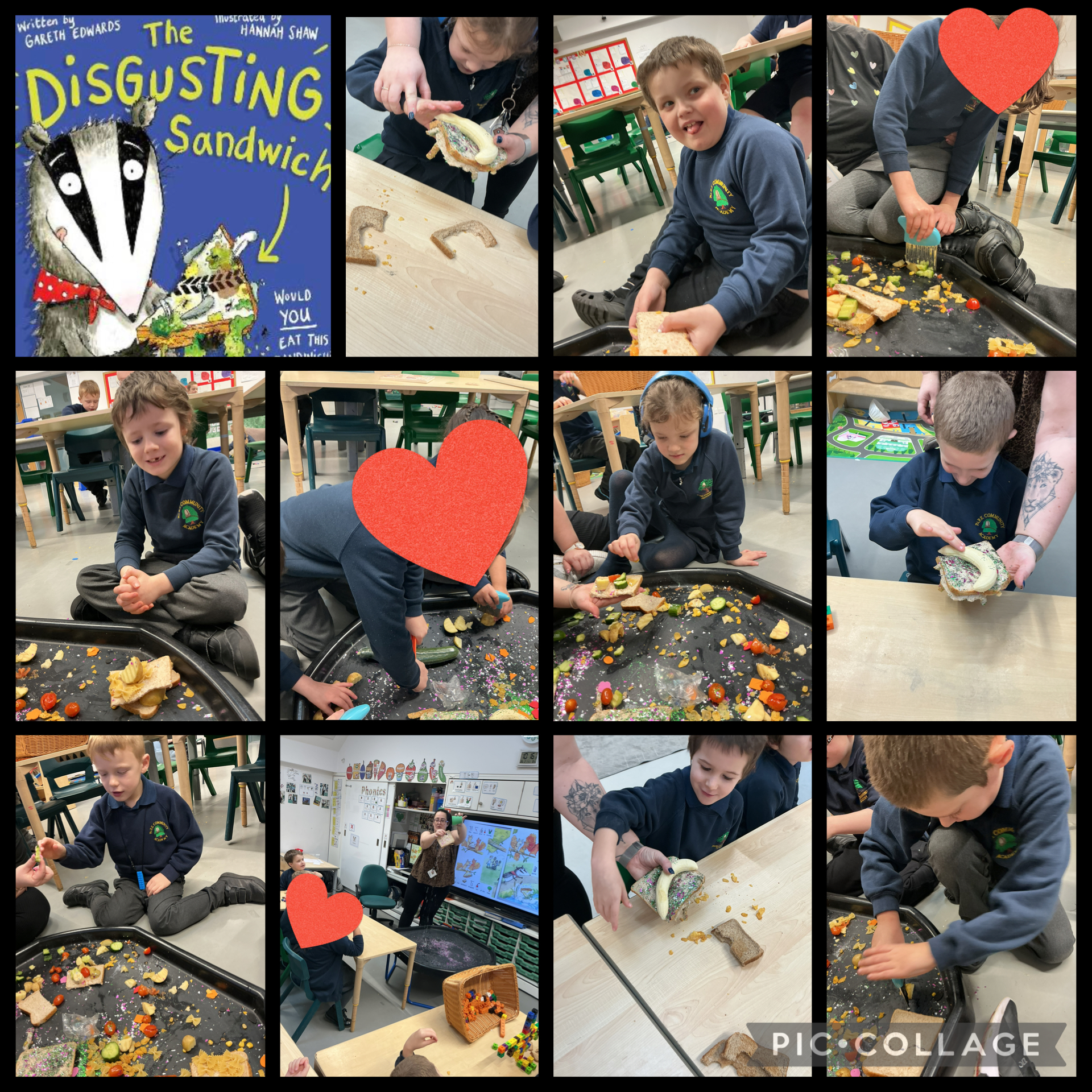 Image of The DISGUSTING sandwich 