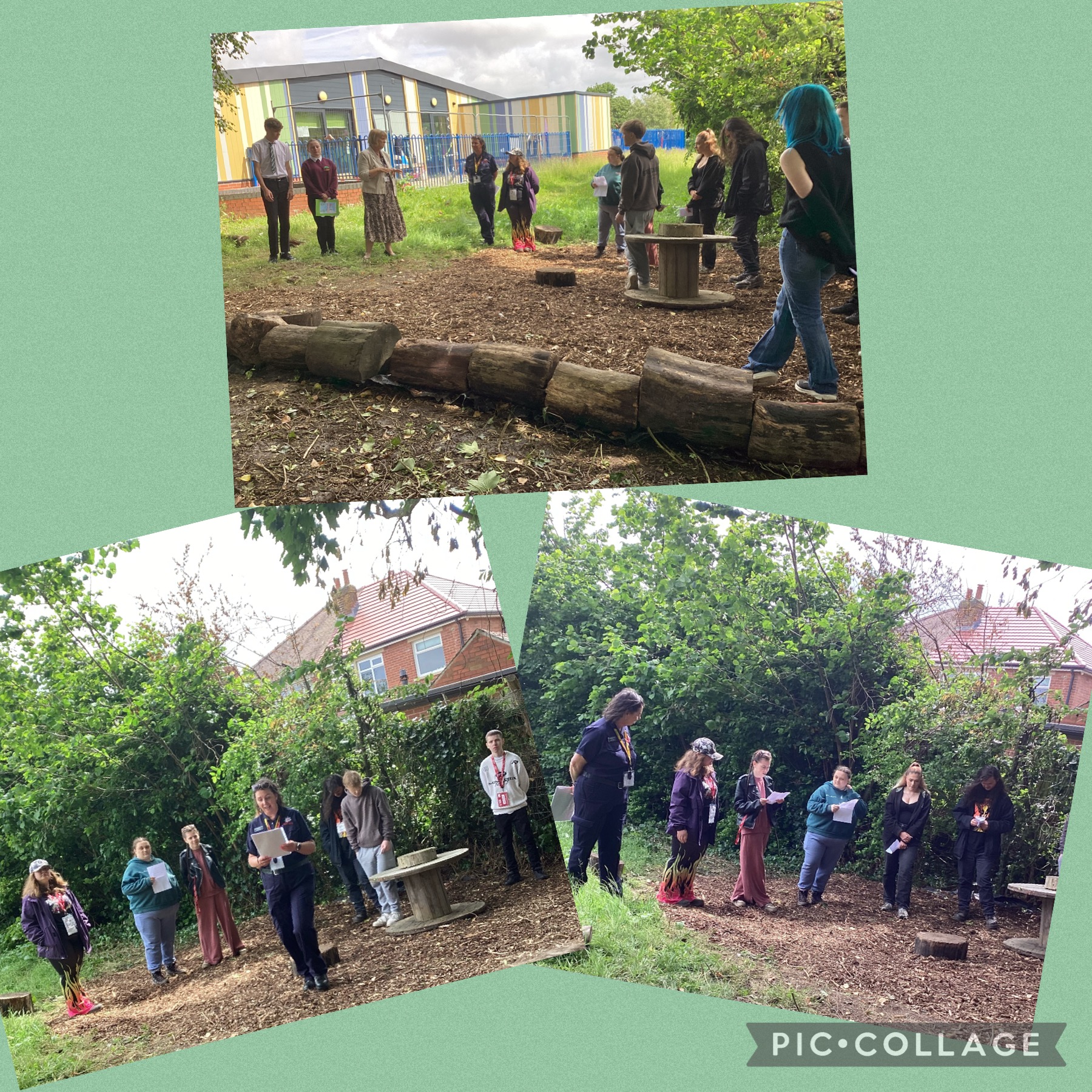 Image of King’s Trust amazing work in our Forest School