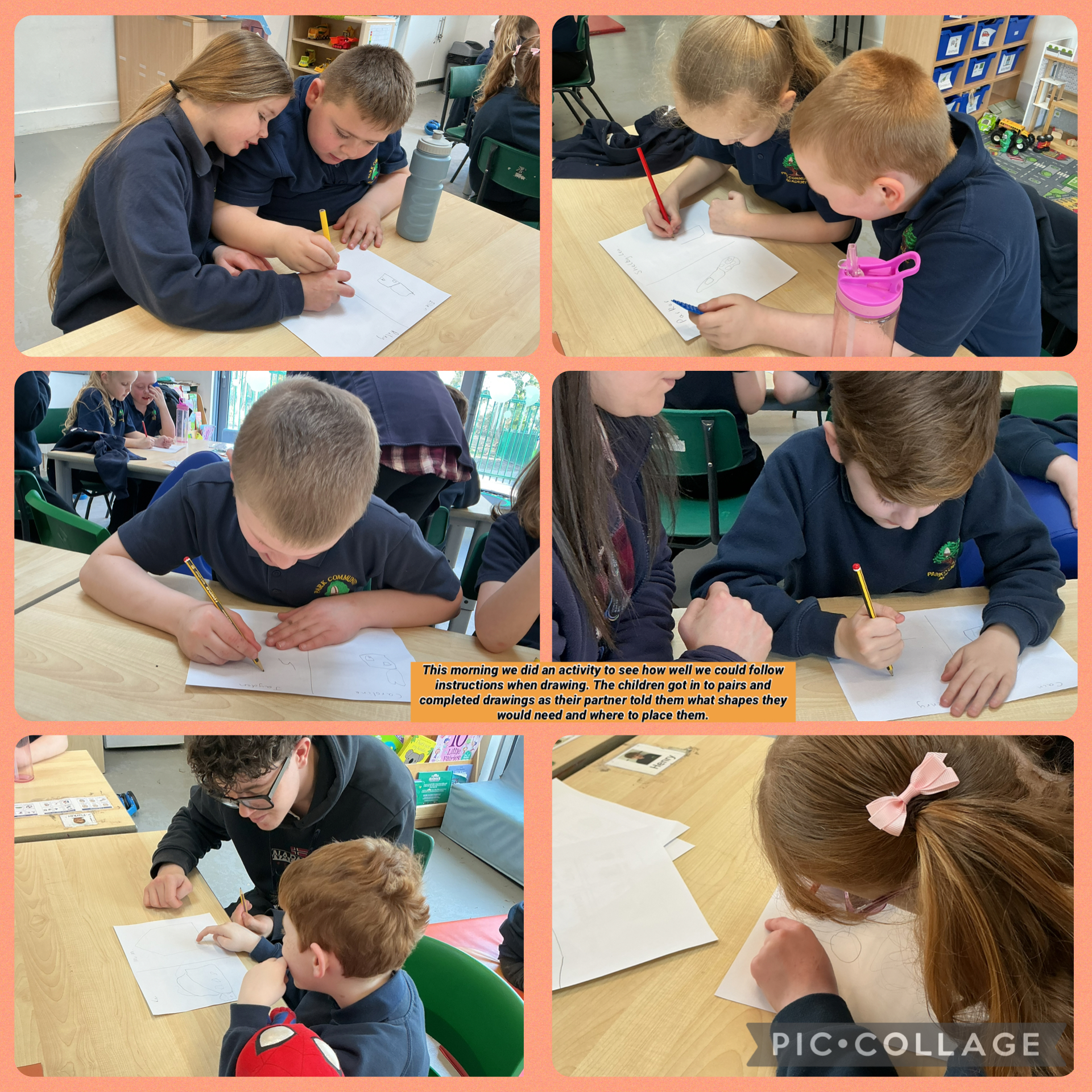 Image of Following instructions from our peers when instructed.