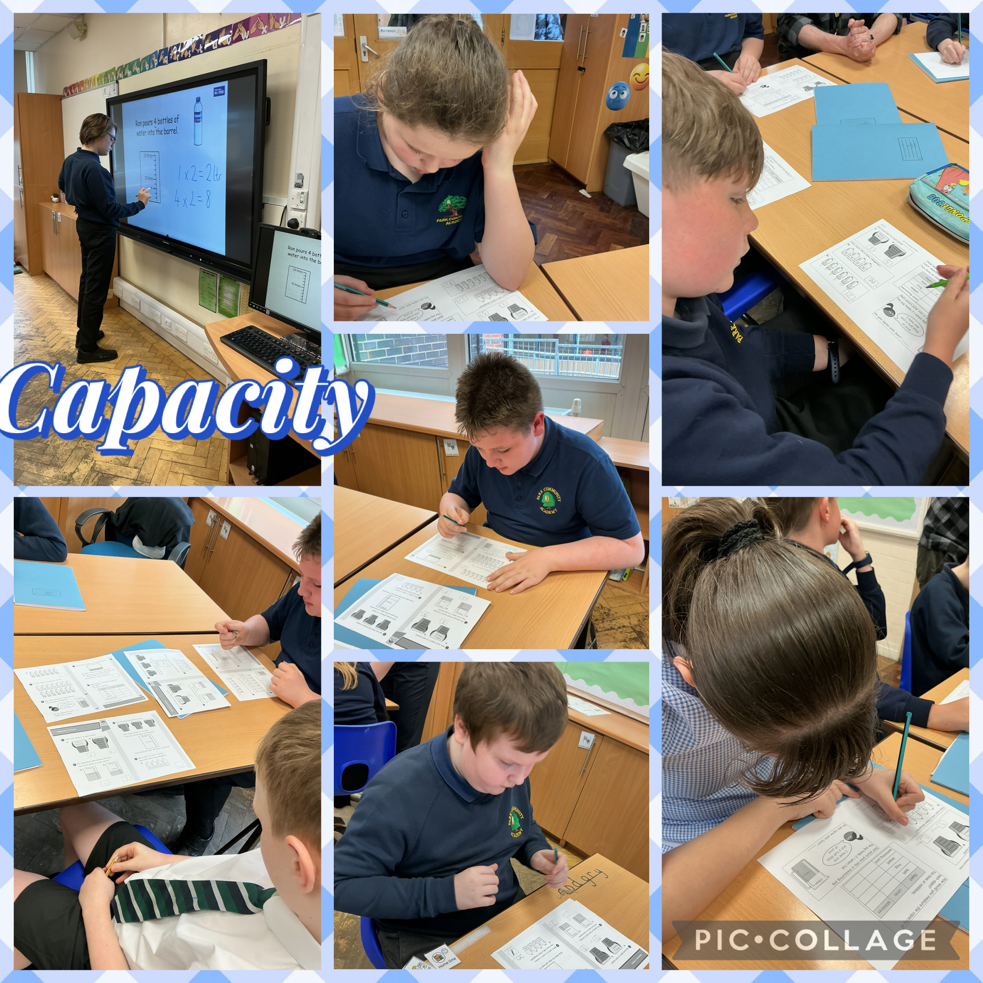 Image of Volume, capacity and measuring liquids 