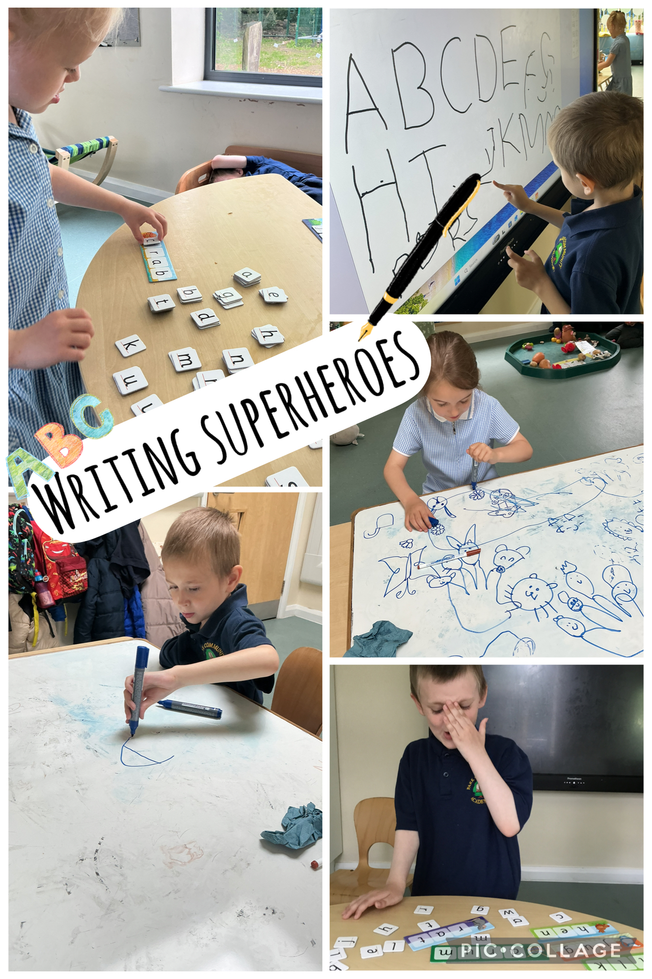 Image of Super writing and mark making 