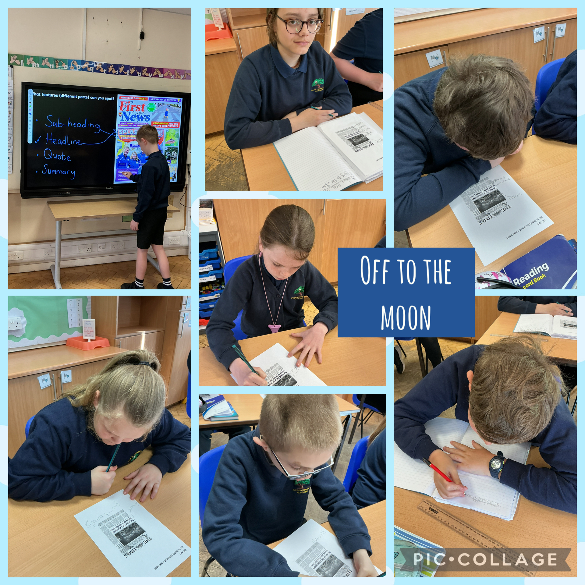 Image of Off to the moon 