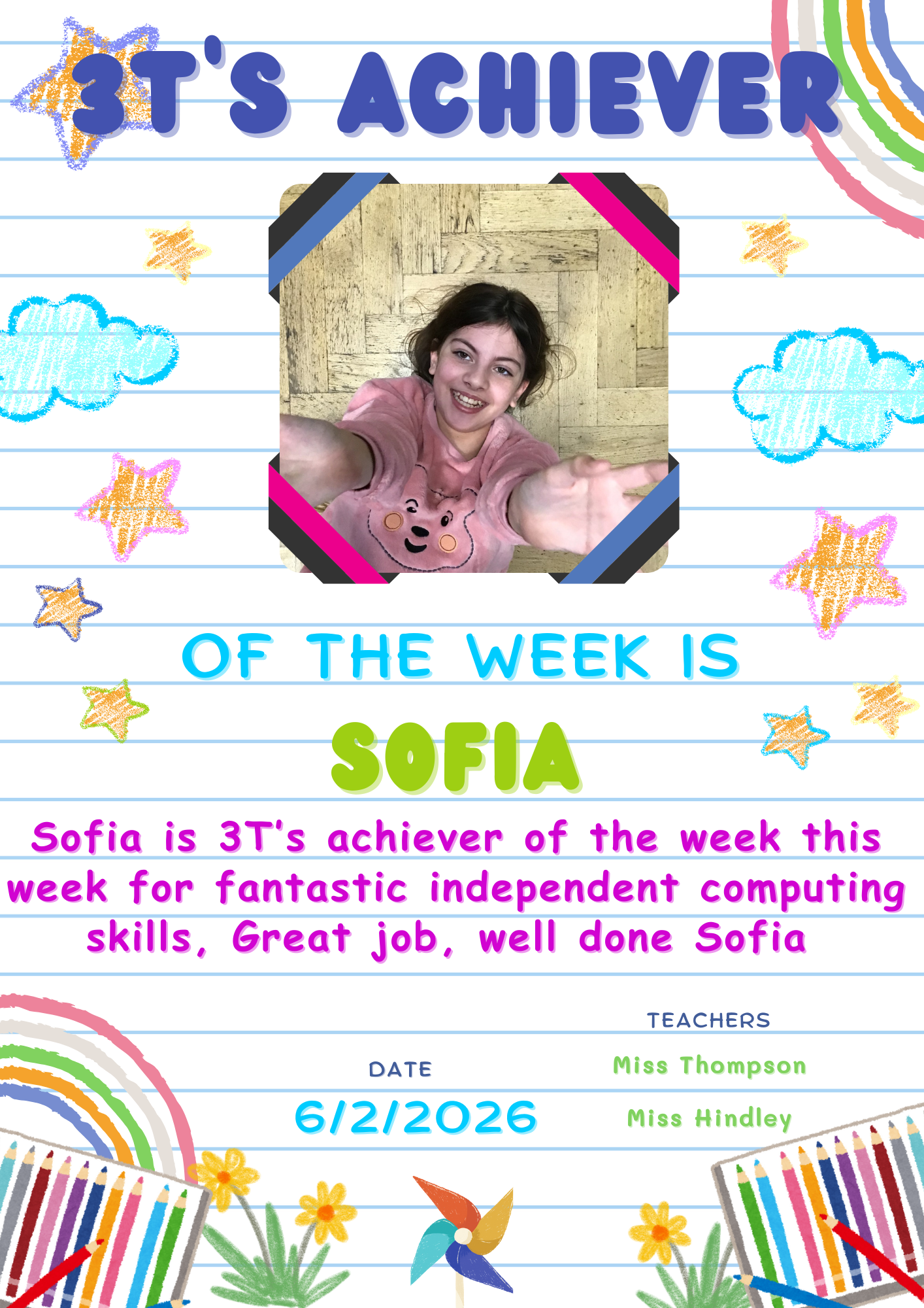 Image of ⭐️ Achiever of the week ⭐️