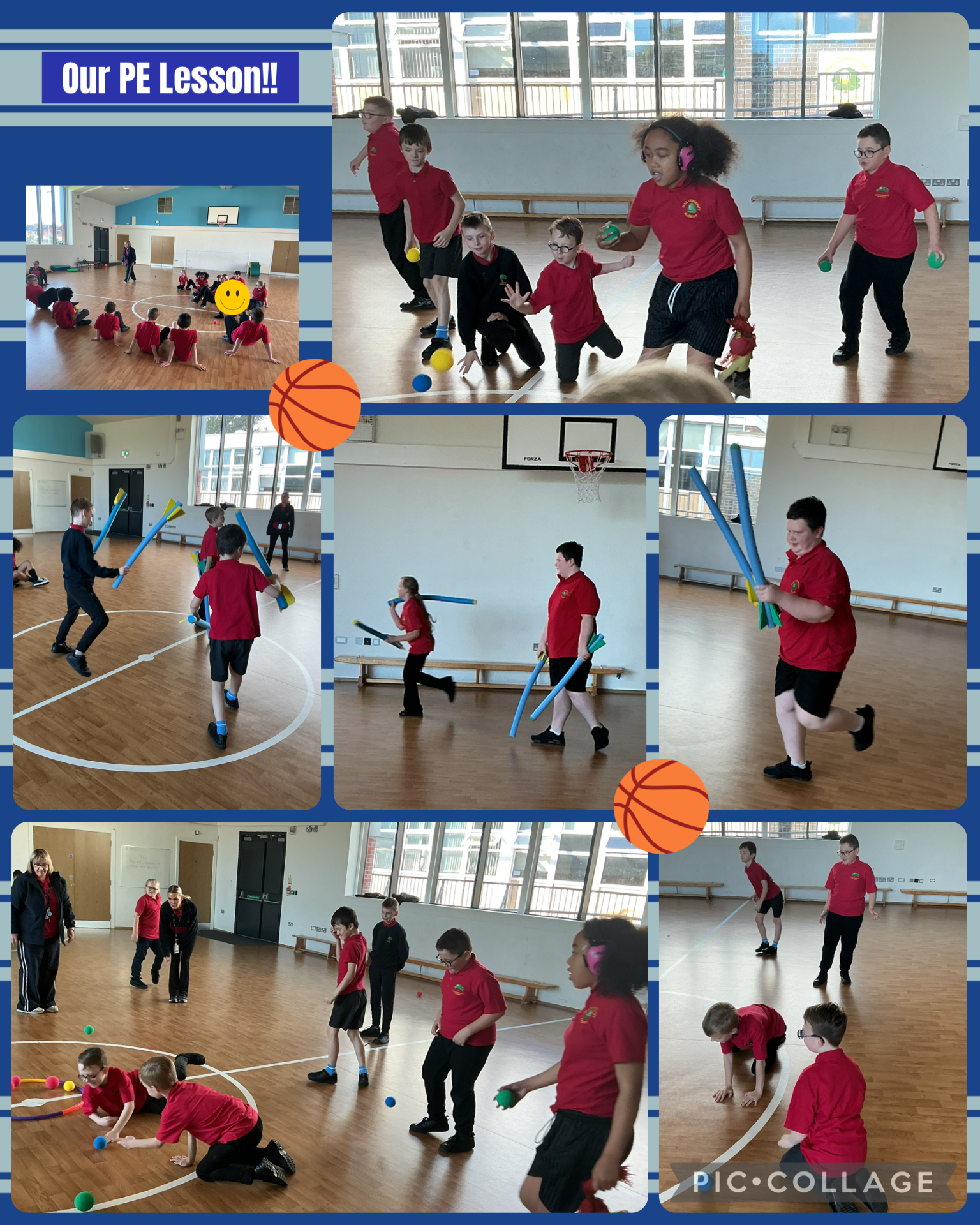 Image of Today’s PE Lesson