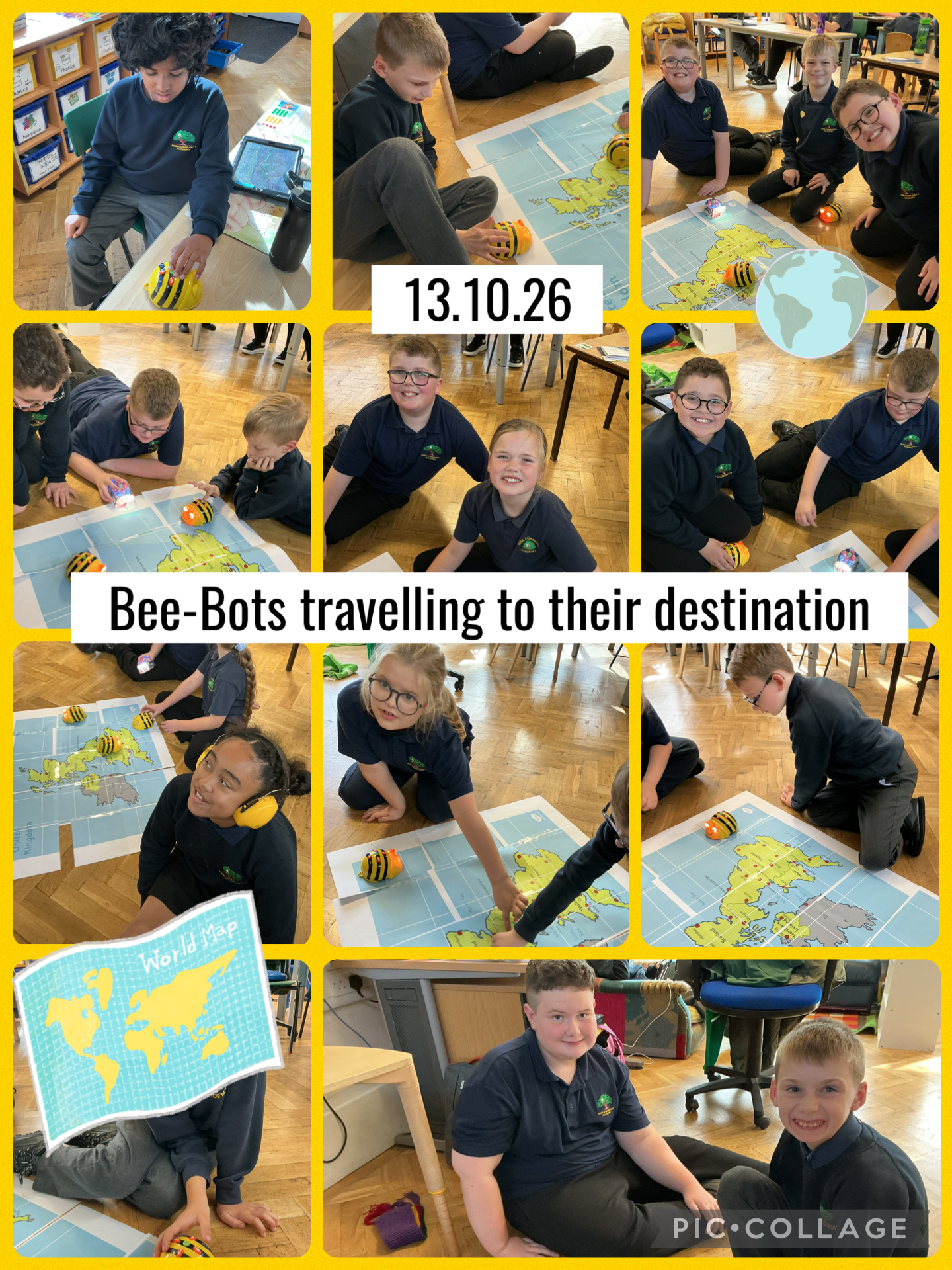 Image of 2G using Bee-Bots 