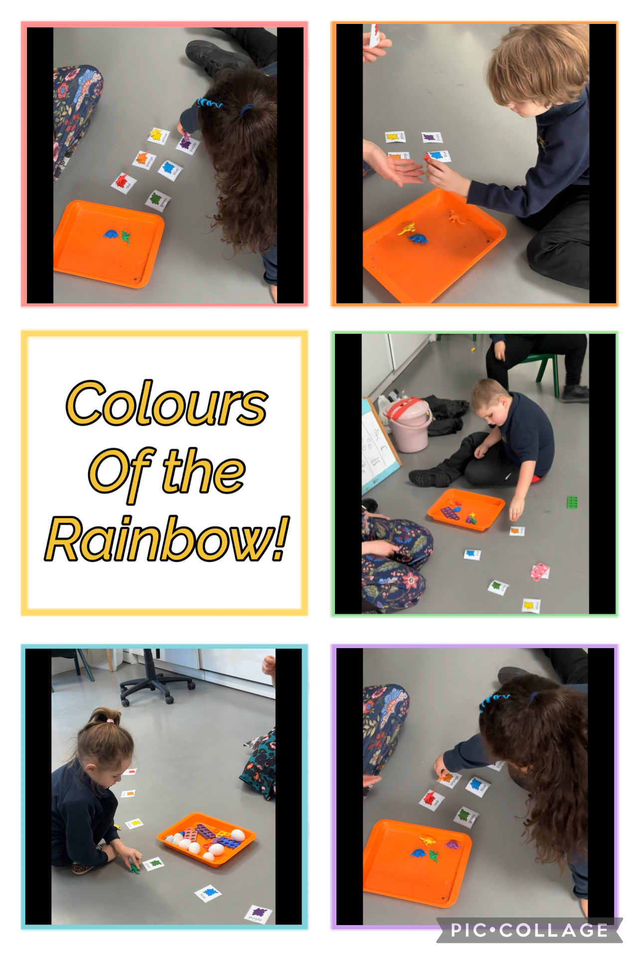 Image of Colours of the rainbow!