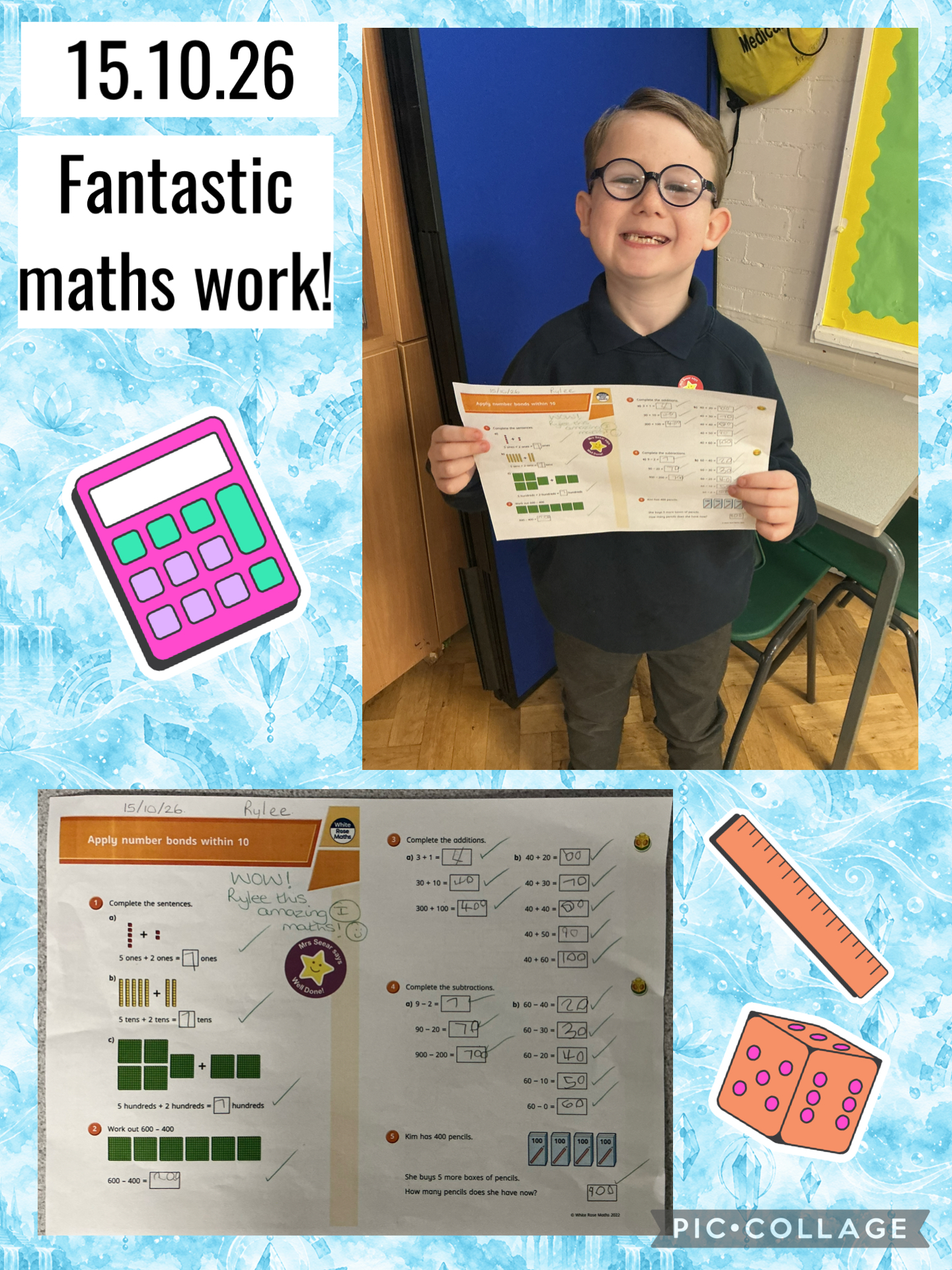 Image of Fantastic maths work! 