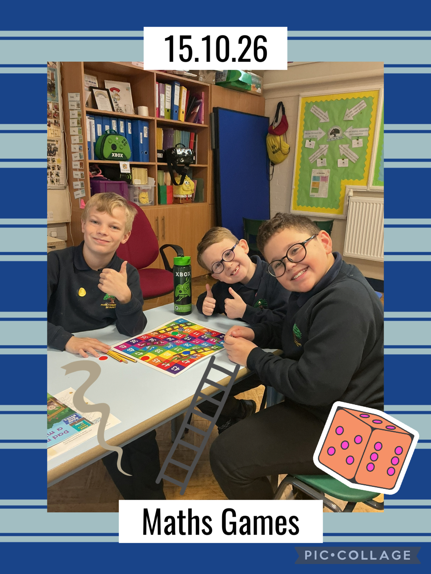 Image of Maths games with our friends! 