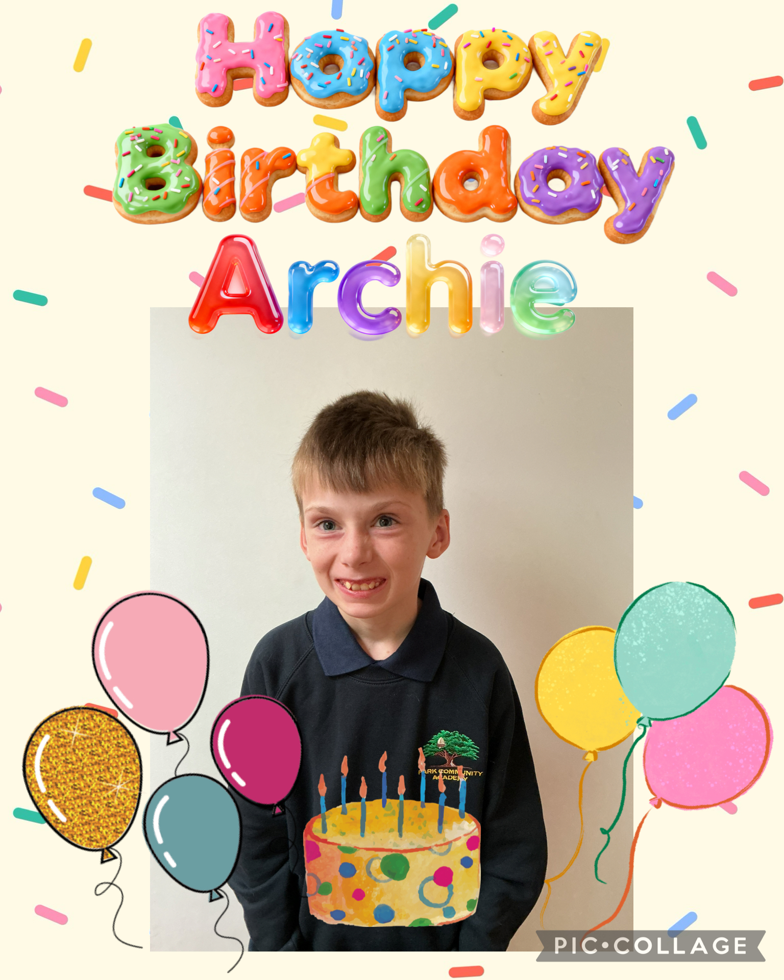 Image of Happy Birthday Archie! 