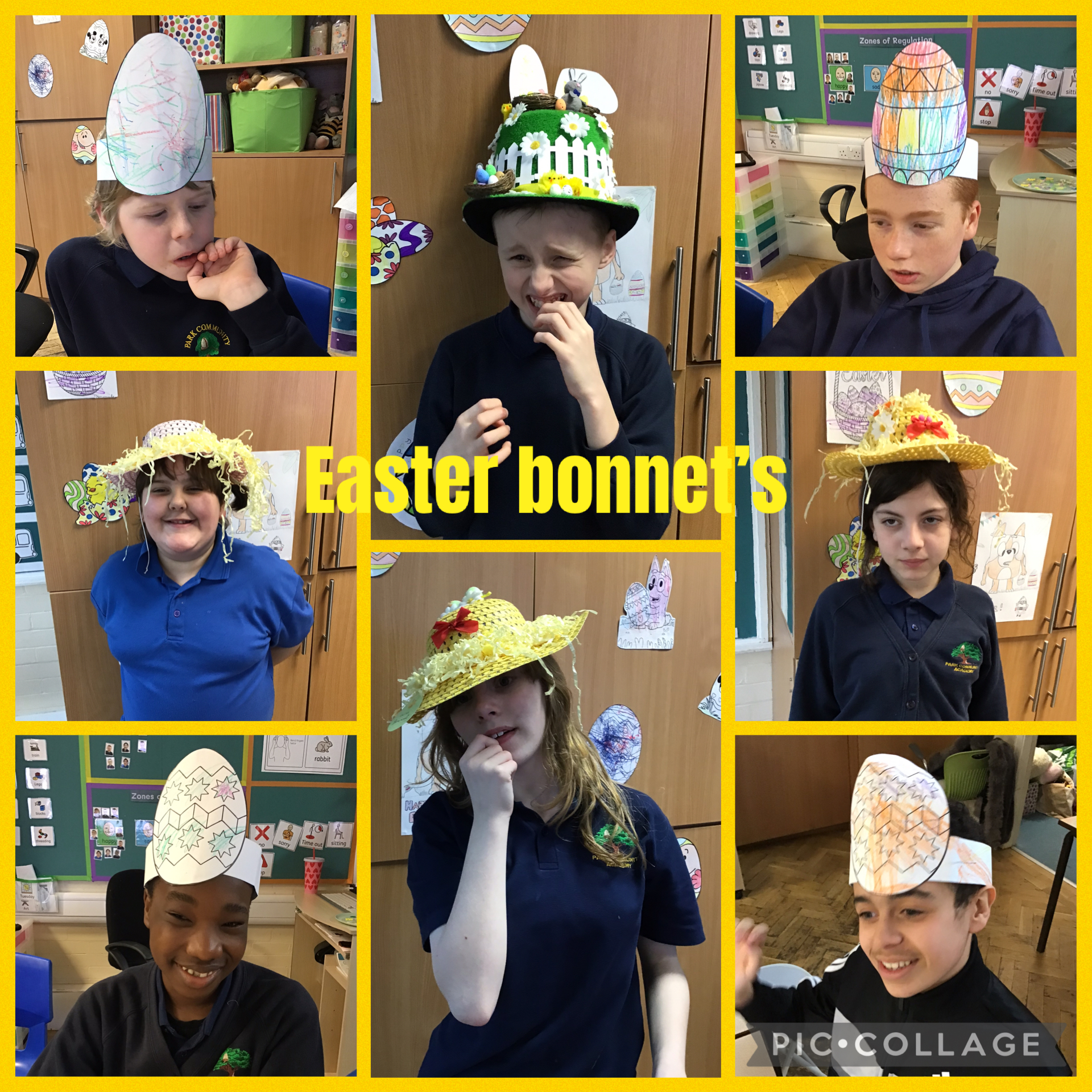 Image of Easter bonnets & Hats in 3T