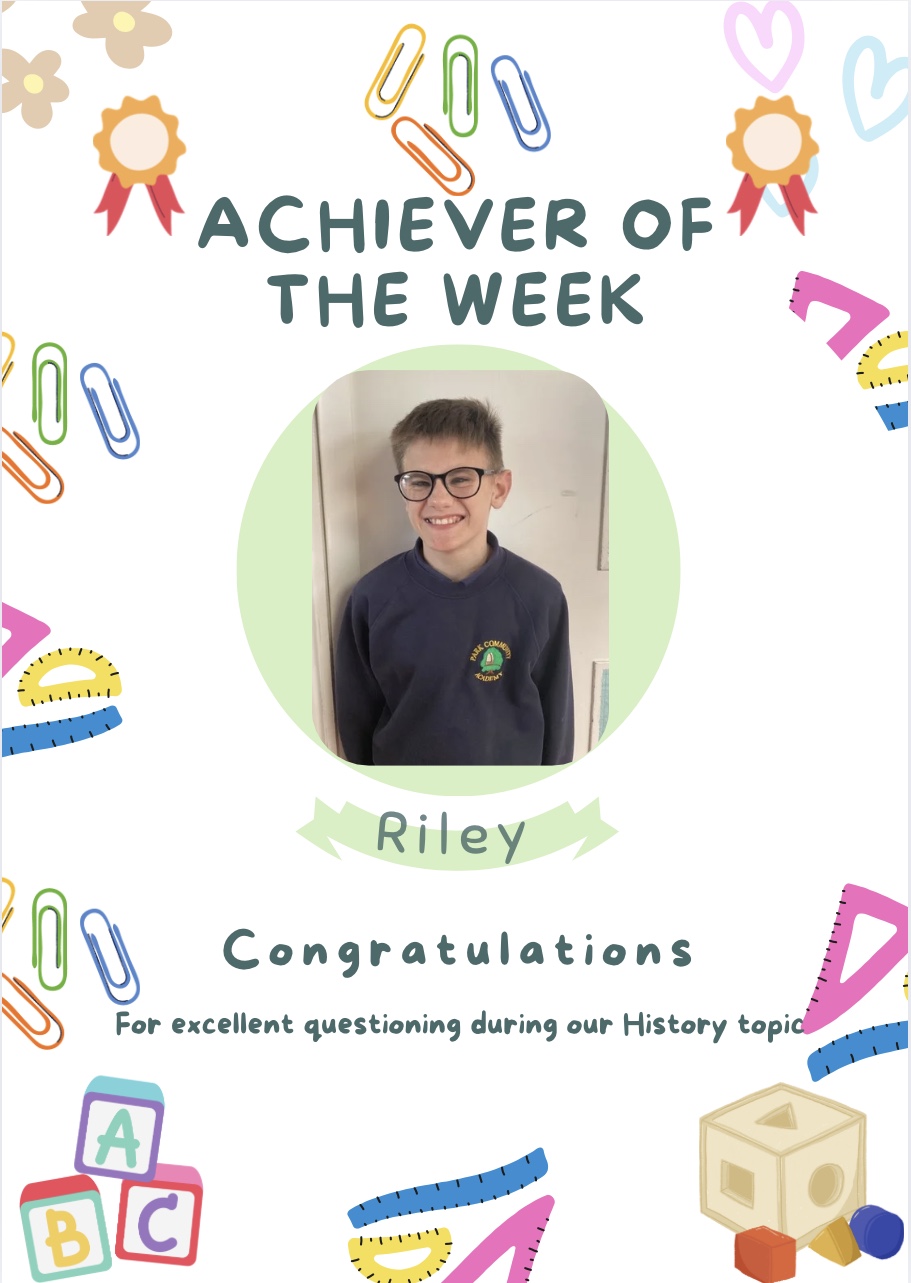 Image of Achiever of the Week
