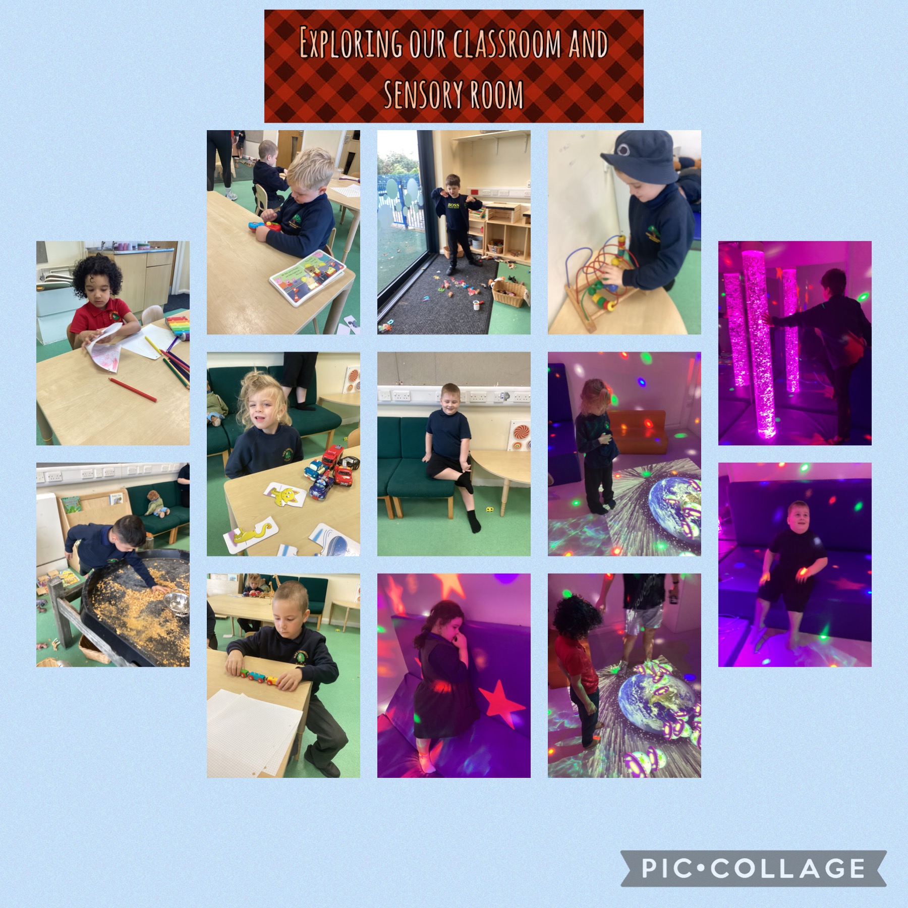 Image of Exploring our new class and sensory room