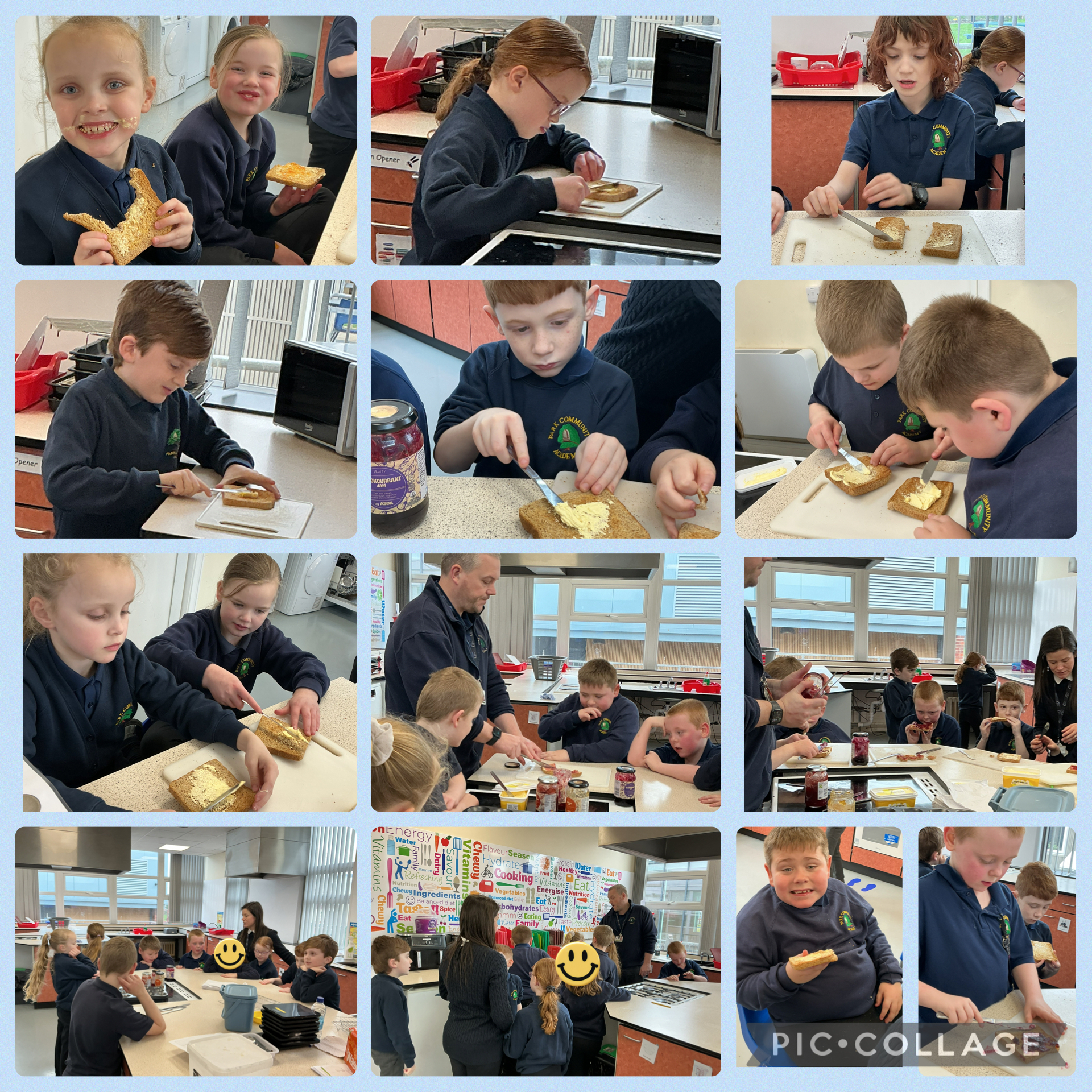 Image of Making toast!!