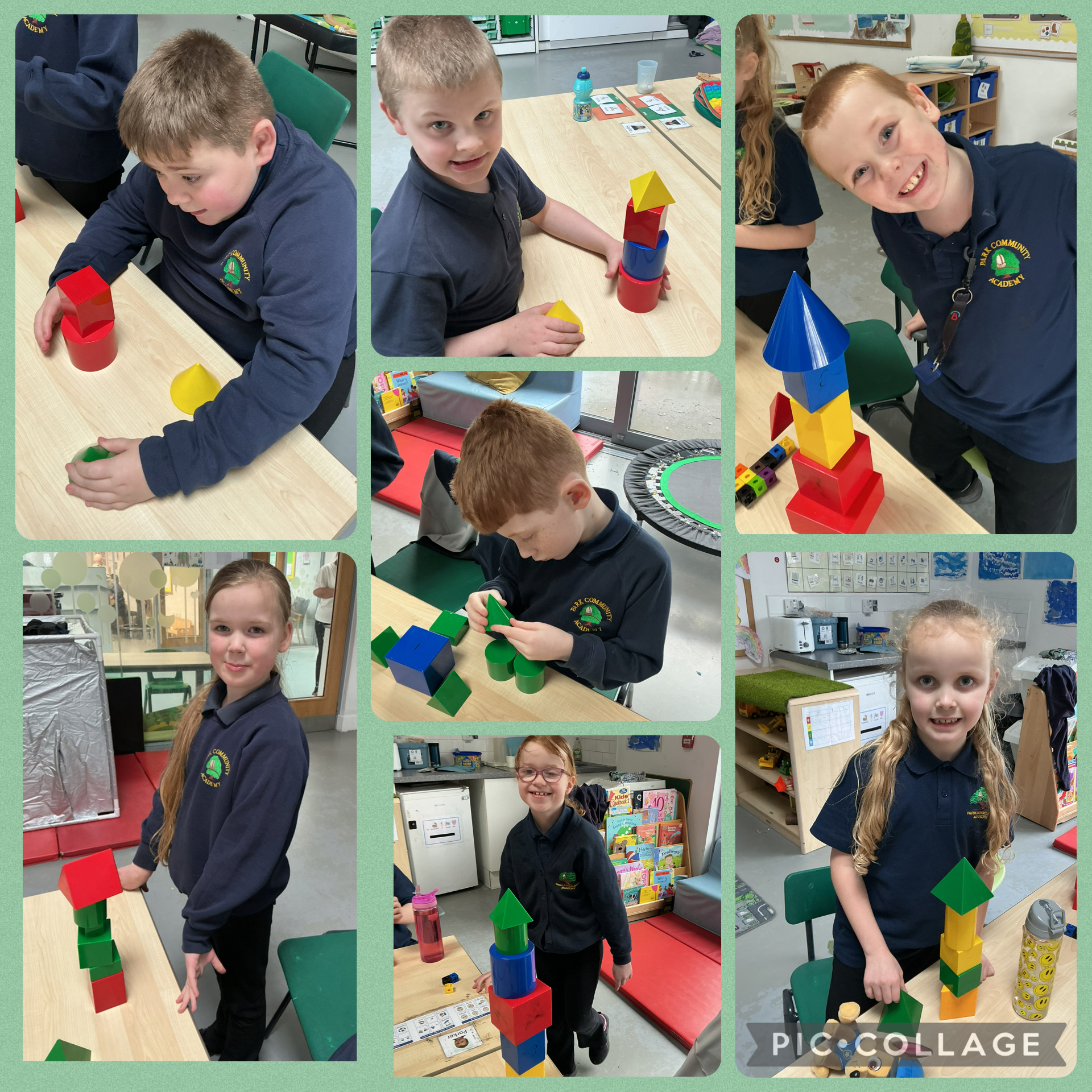 Image of 3D shapes in Maths