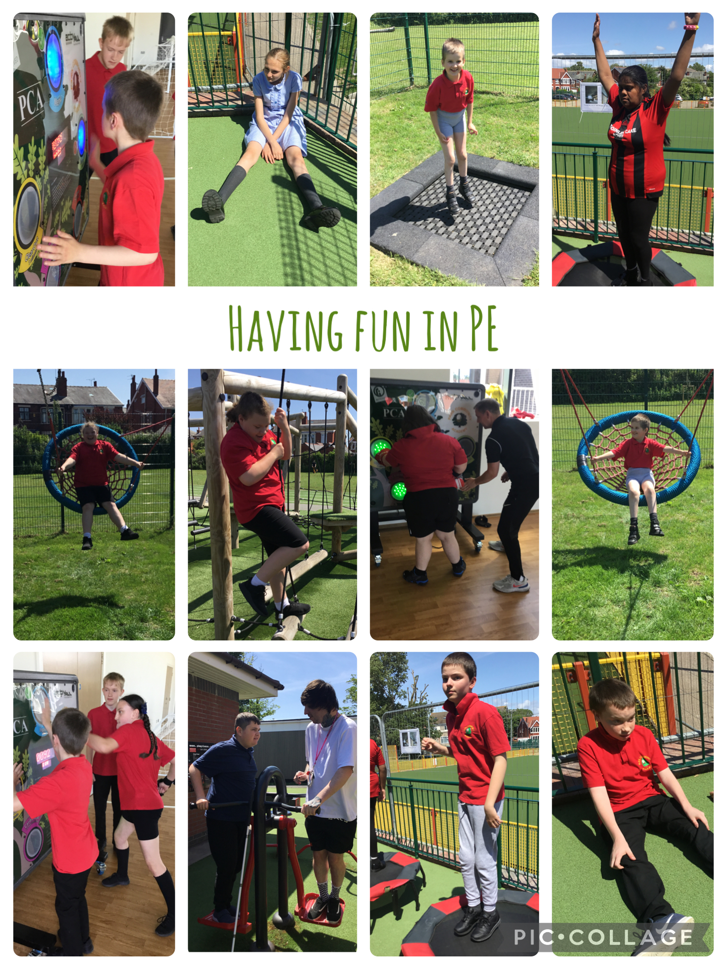 Image of Having fun in PE