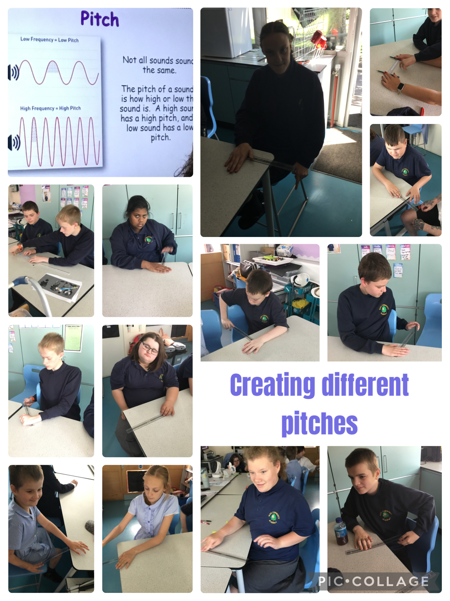 Image of Creating different pitches