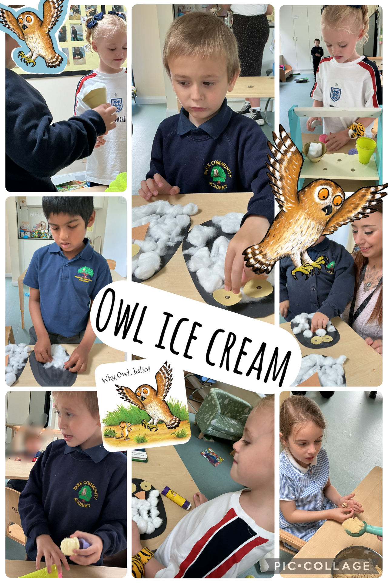 Image of Owl ice cream