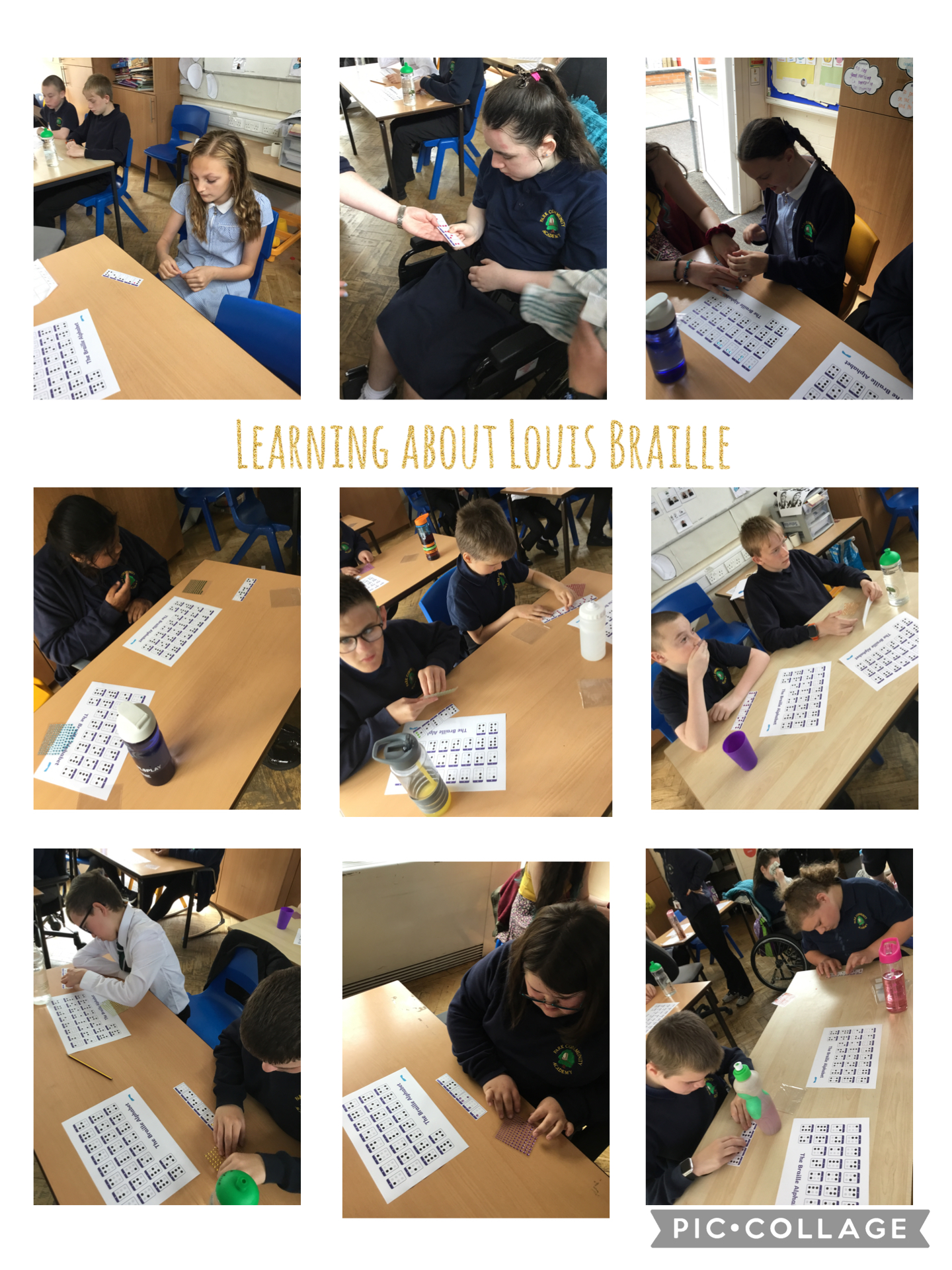 Image of Learning about Louis Braille