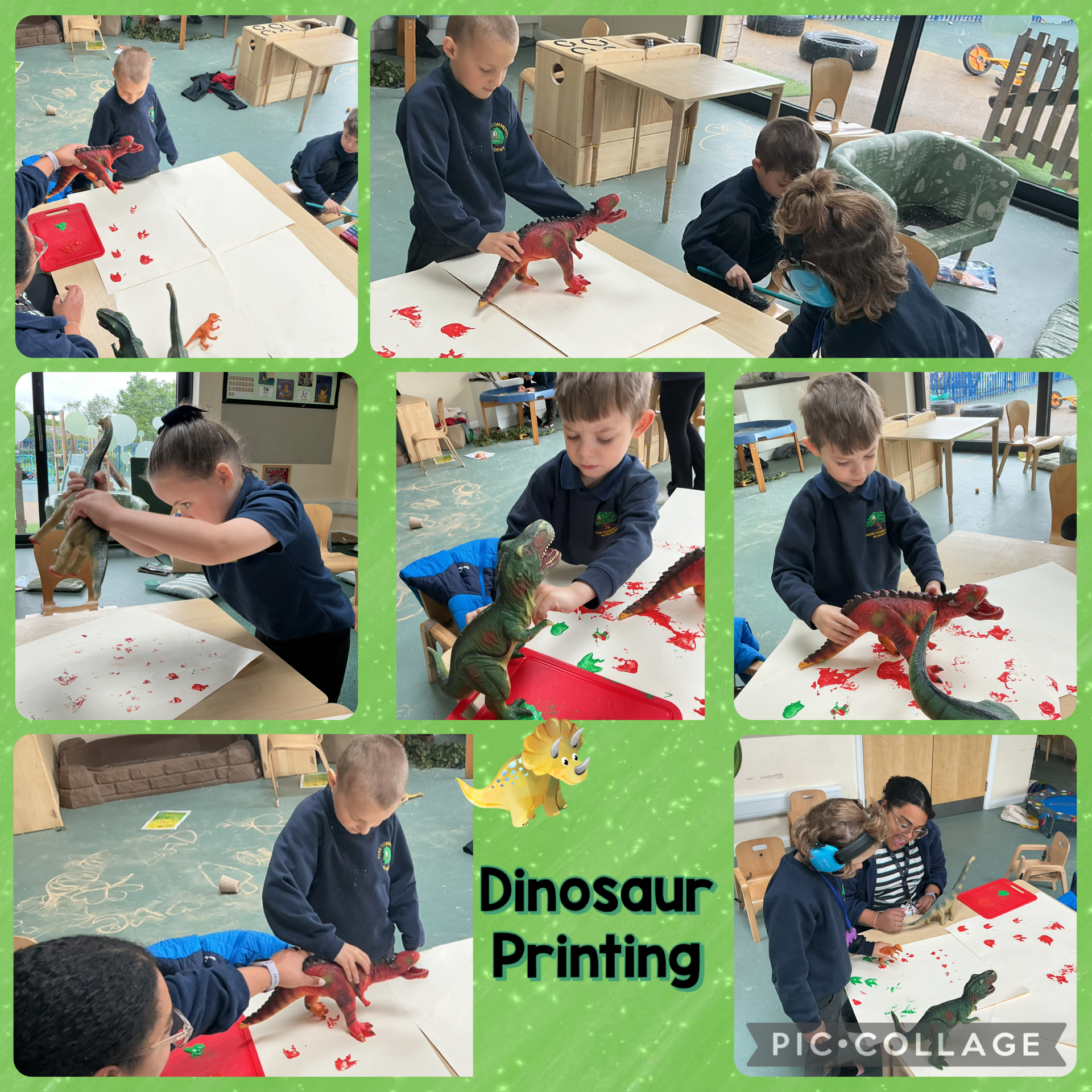 Image of Dinosaur Printing